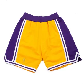 96-97 Los Angeles Lakers Shorts (Home)