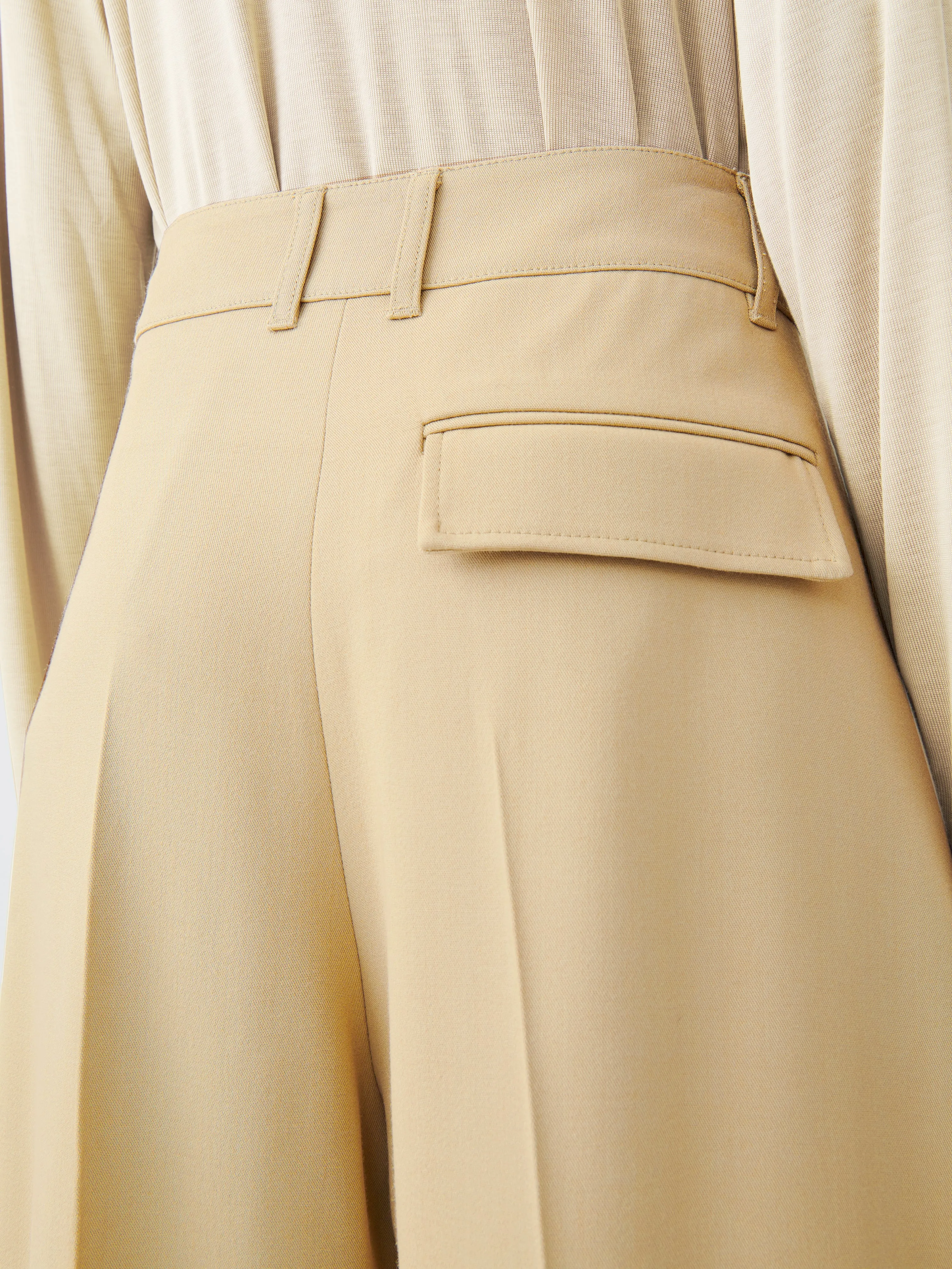 Acuna Viscose Pant in Sand