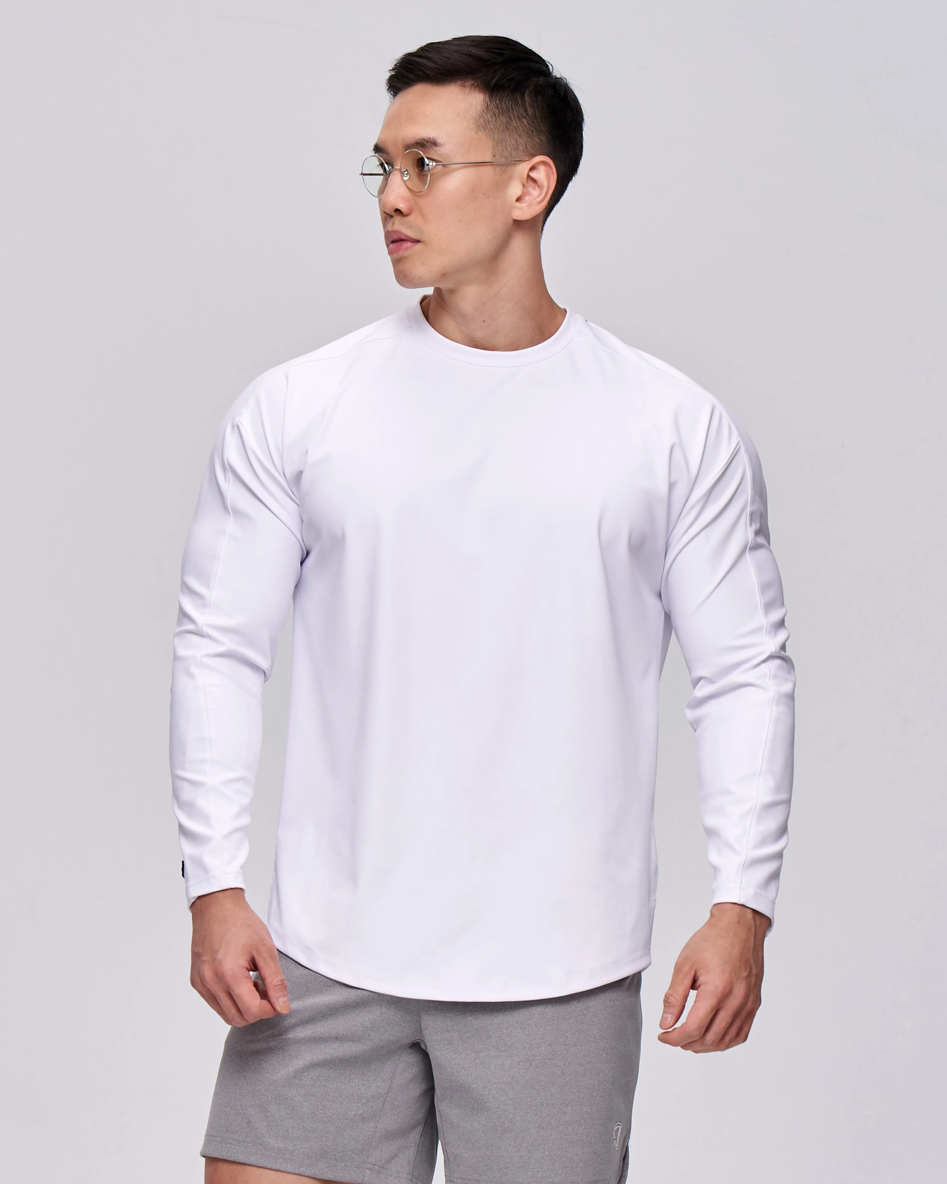 Adapt Drop Shoulder Muscle Long Sleeves