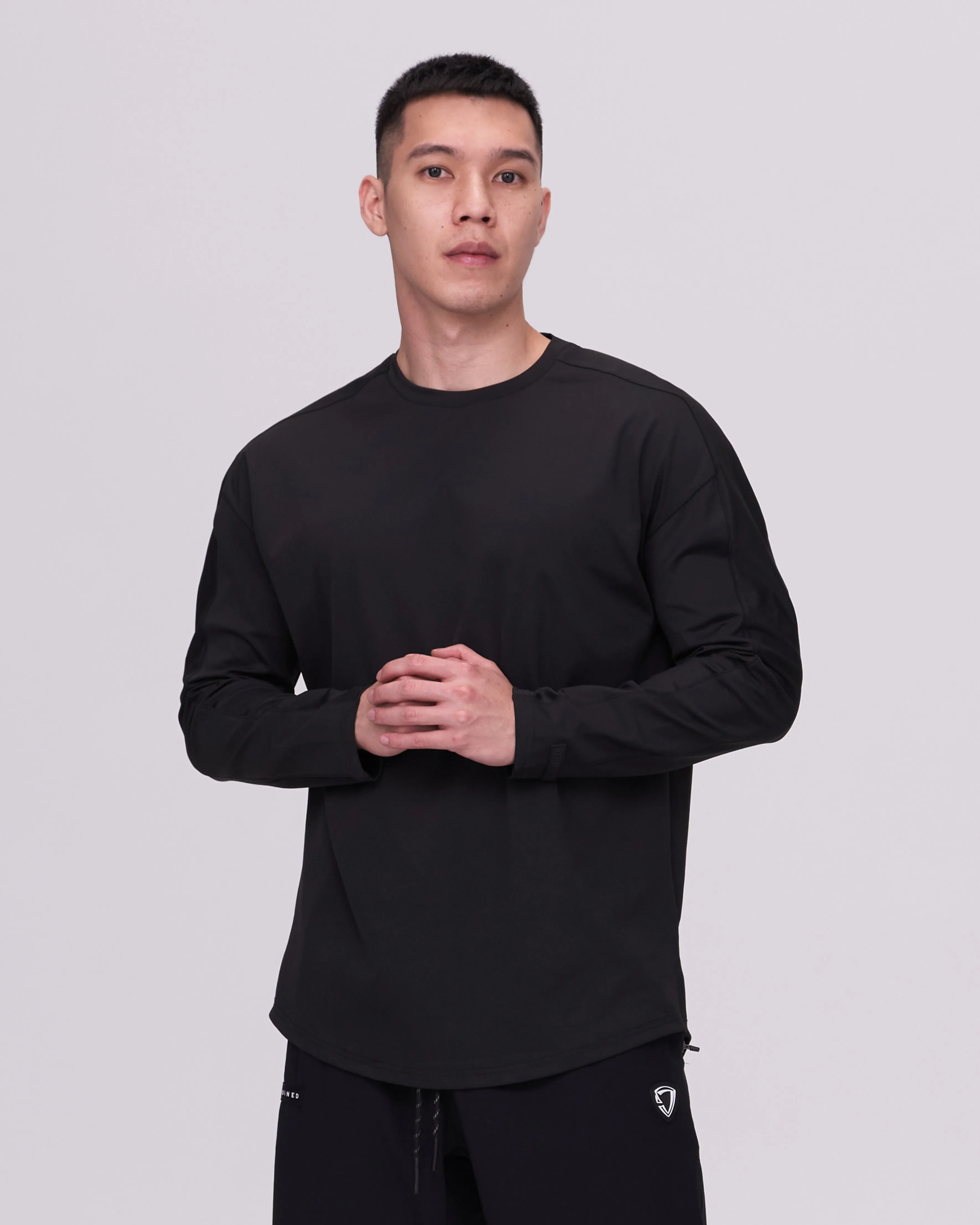 Adapt Drop Shoulder Muscle Long Sleeves