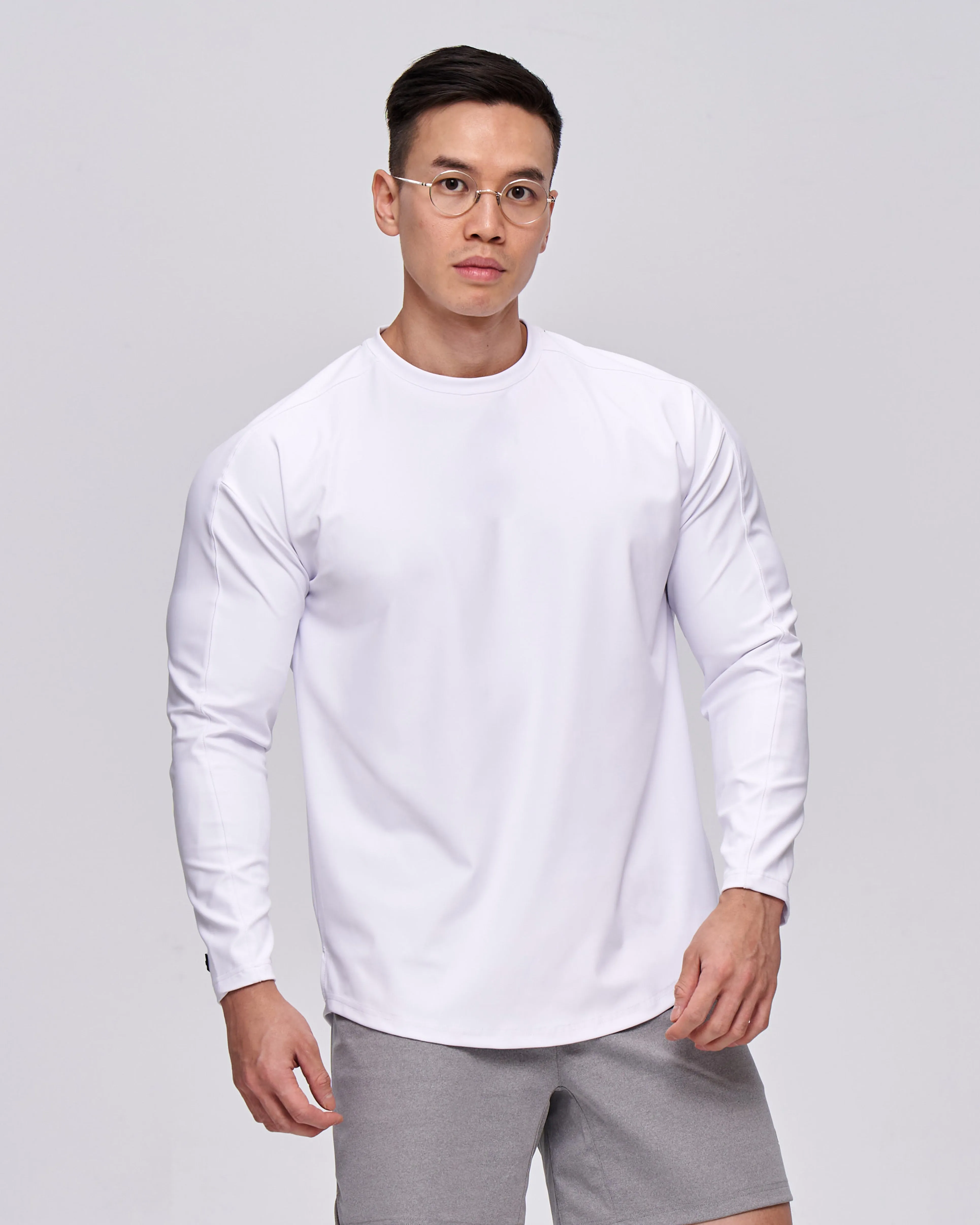 Adapt Drop Shoulder Muscle Long Sleeves