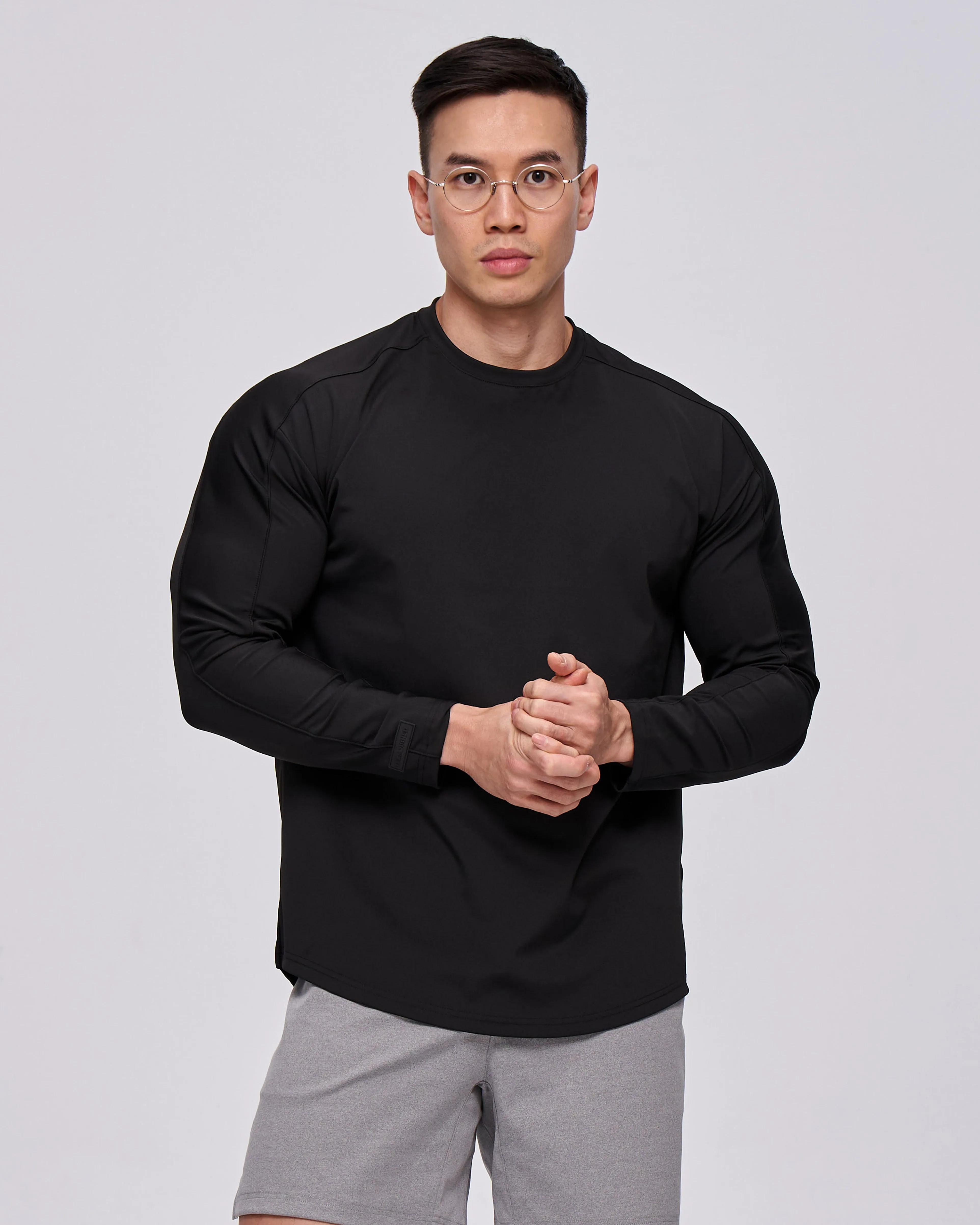 Adapt Drop Shoulder Muscle Long Sleeves