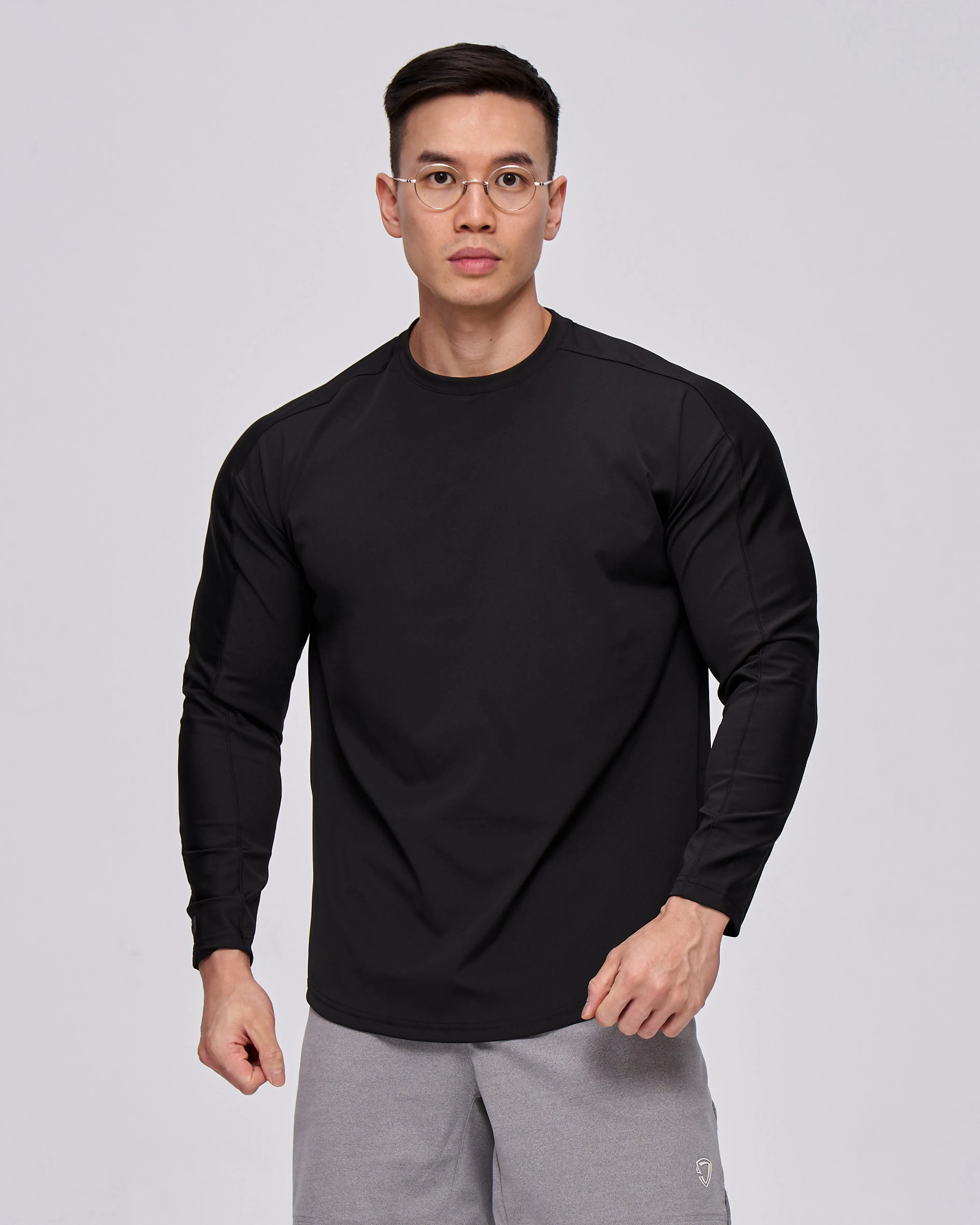 Adapt Drop Shoulder Muscle Long Sleeves