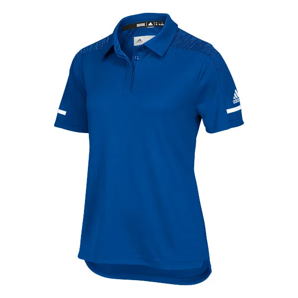 adidas Women's Collegiate Royal/White Team Iconic Coaches Polo