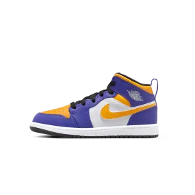 Air Jordan 1 Mid PS 'Lakers'