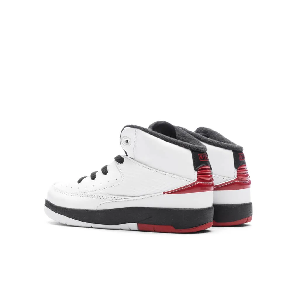 Air Jordan 2 Retro (TD) Chicago - White/Varsity Red/Black