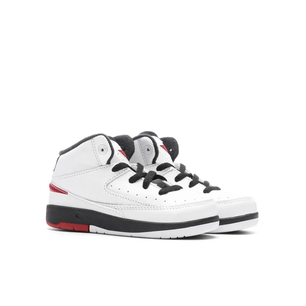 Air Jordan 2 Retro (TD) Chicago - White/Varsity Red/Black