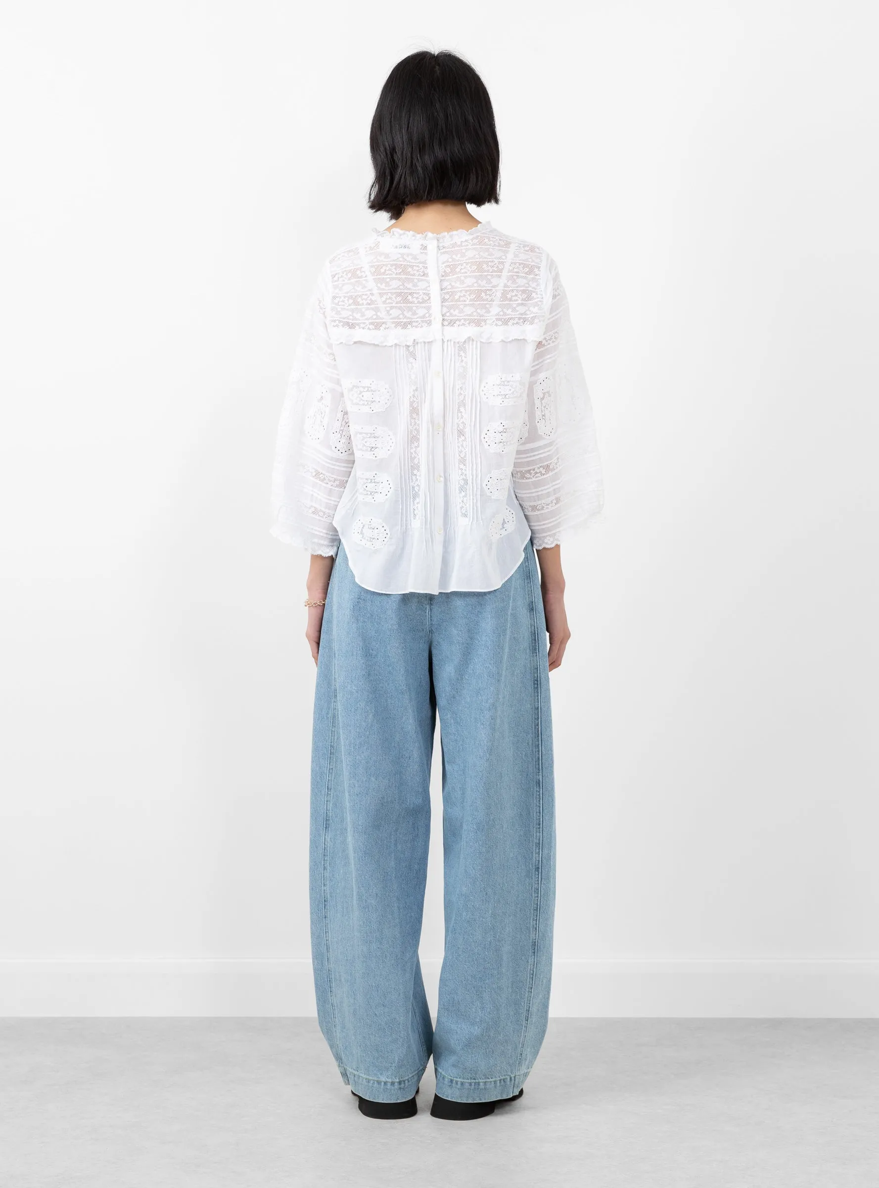 Akina Blouse Optic White