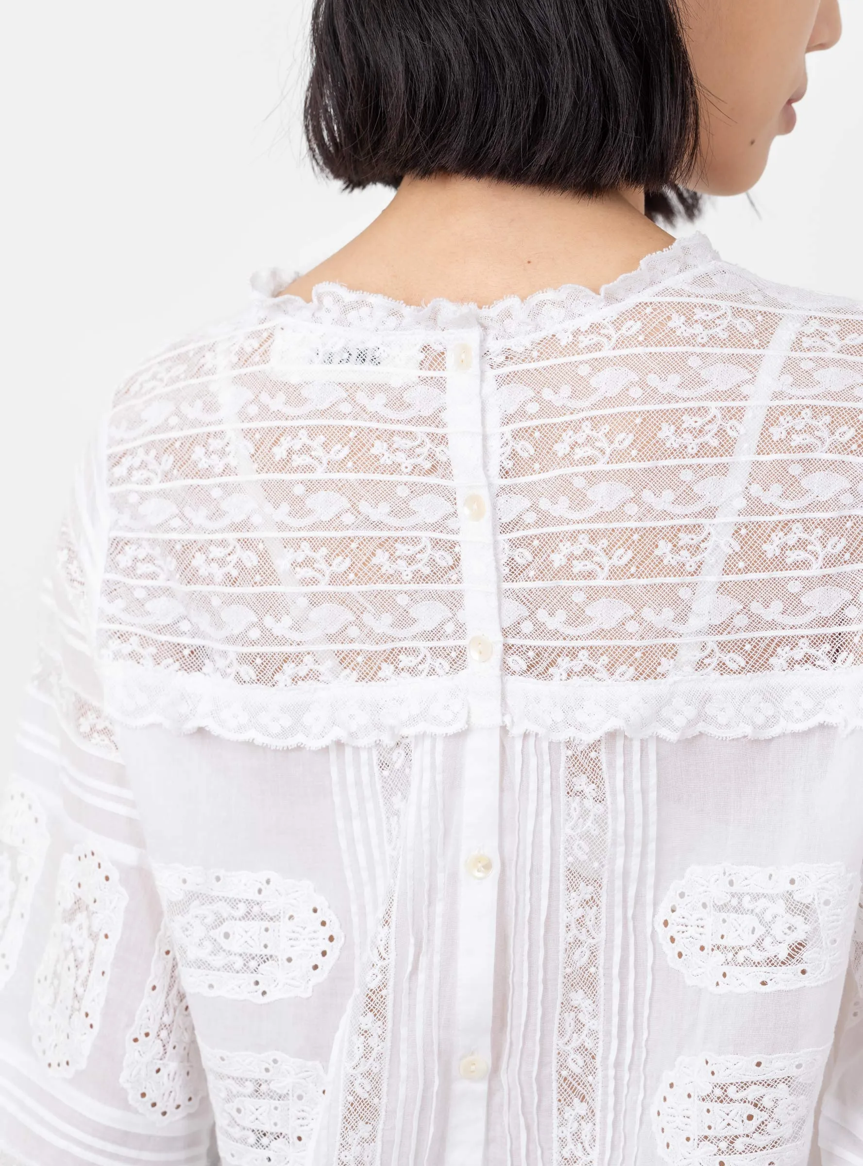 Akina Blouse Optic White