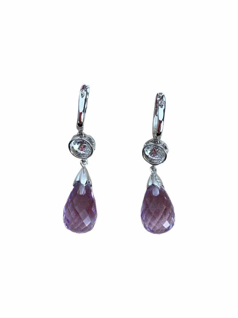 Amethyst Drop Earrings