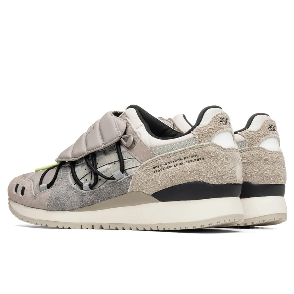 Asics x SBTG X Limited EDT Gel-Lyte III OG "Monsoon Patrol" - Lichen Green/Piedment Grey