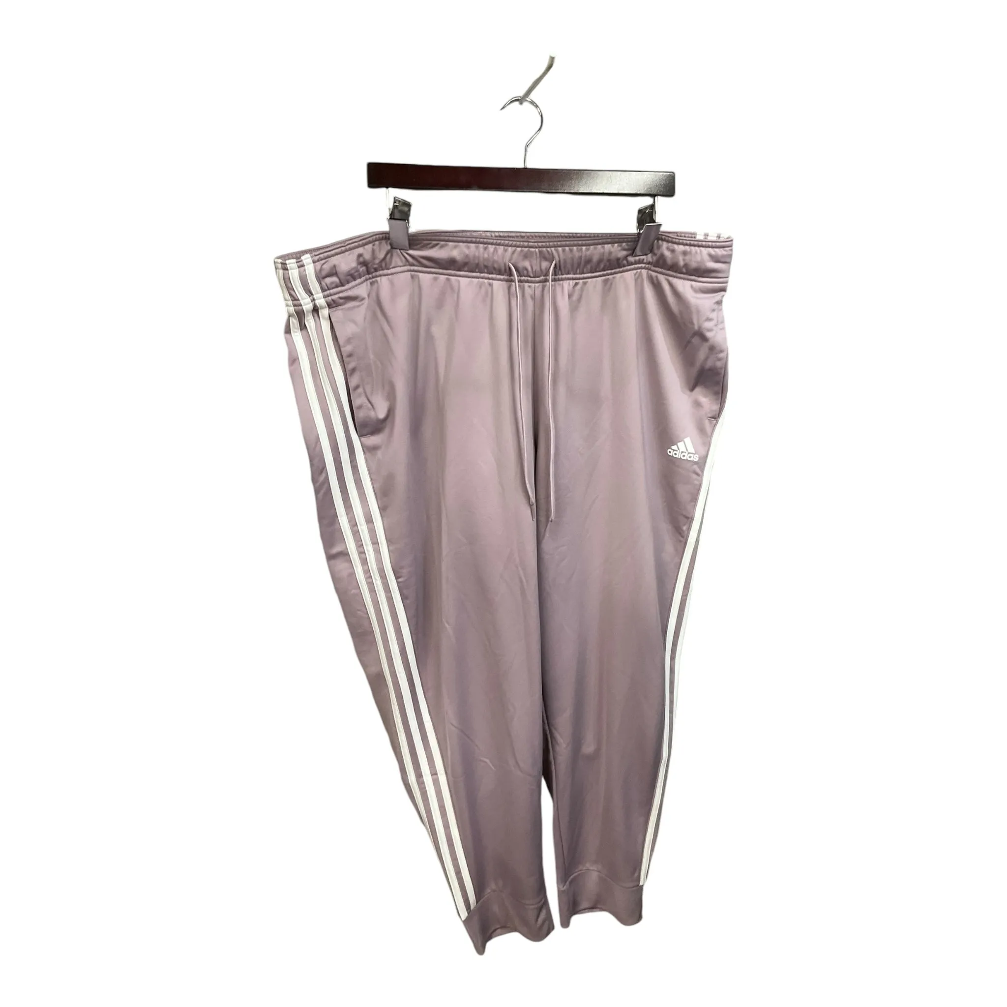 Athletic Pants By Adidas In Purple, Size: 2x