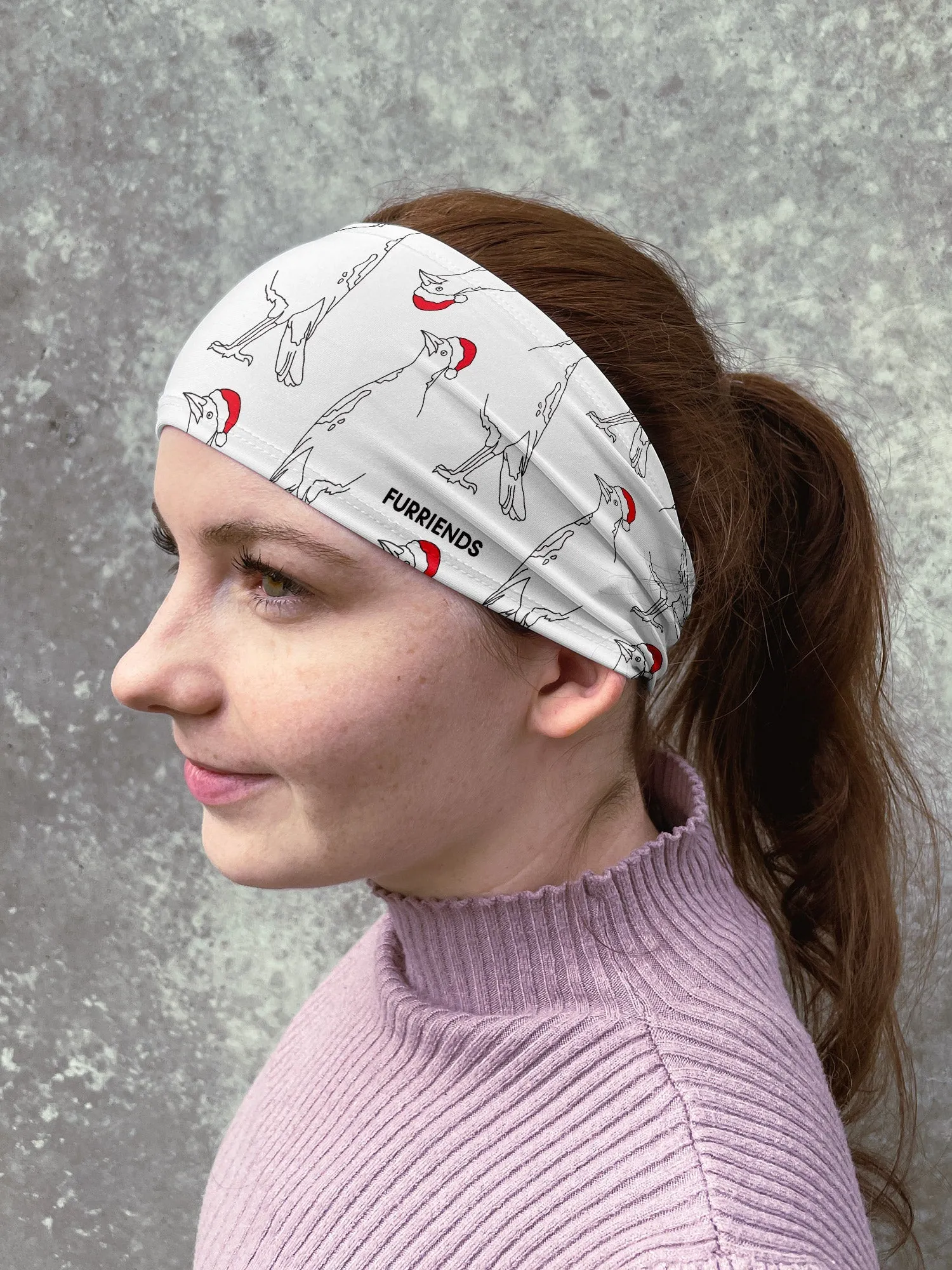 Australian Magpie - Christmas Edition Eco Performance Headband