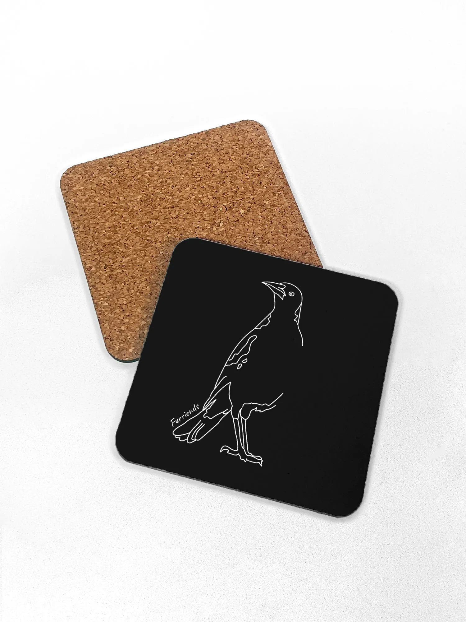 Australian Magpie Coaster