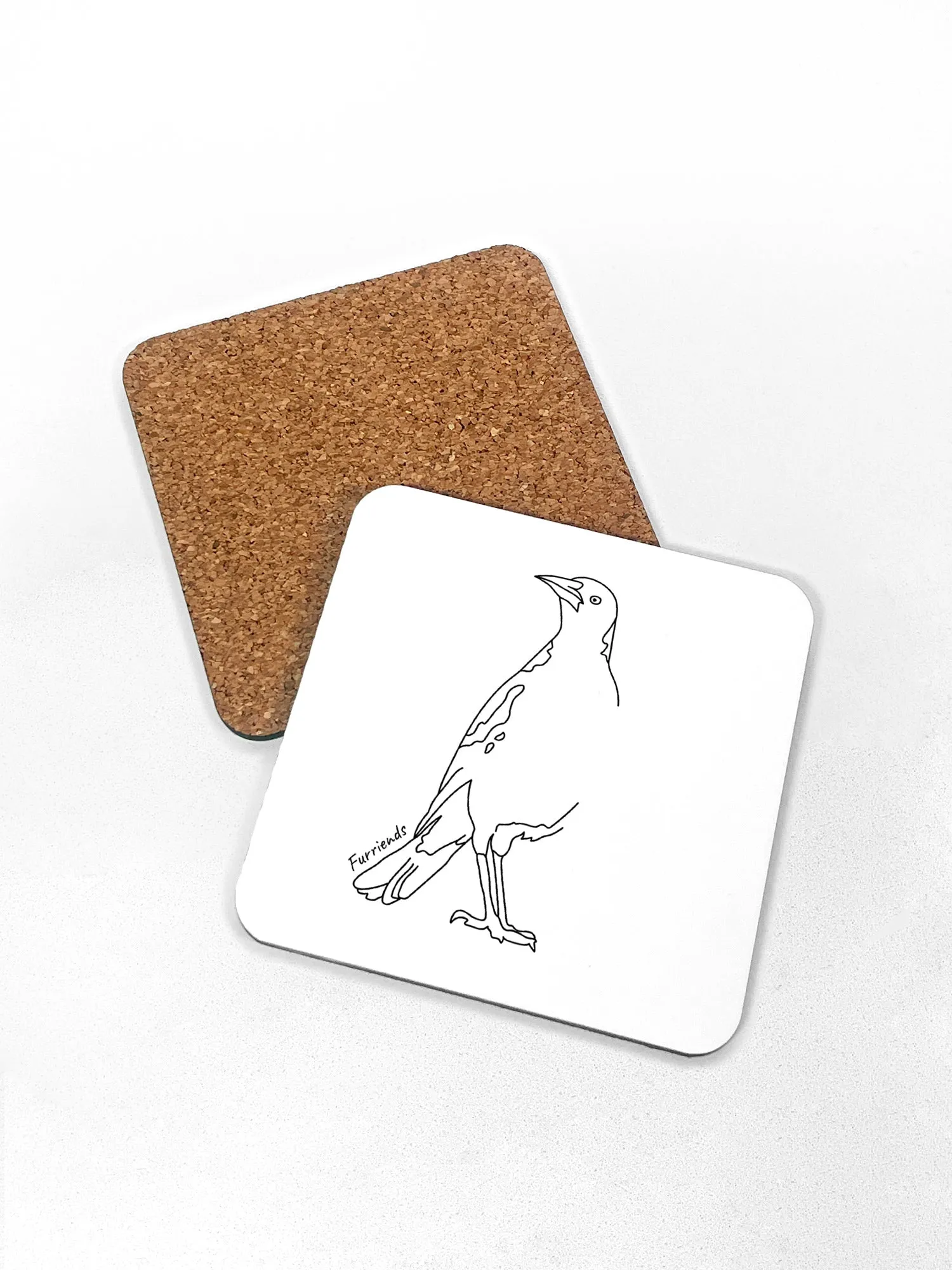 Australian Magpie Coaster