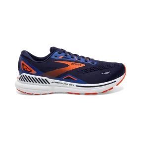 Brooks Adrenaline GTS 23 (D Width) - Peacoat/Orange/Surf the Web (Mens)