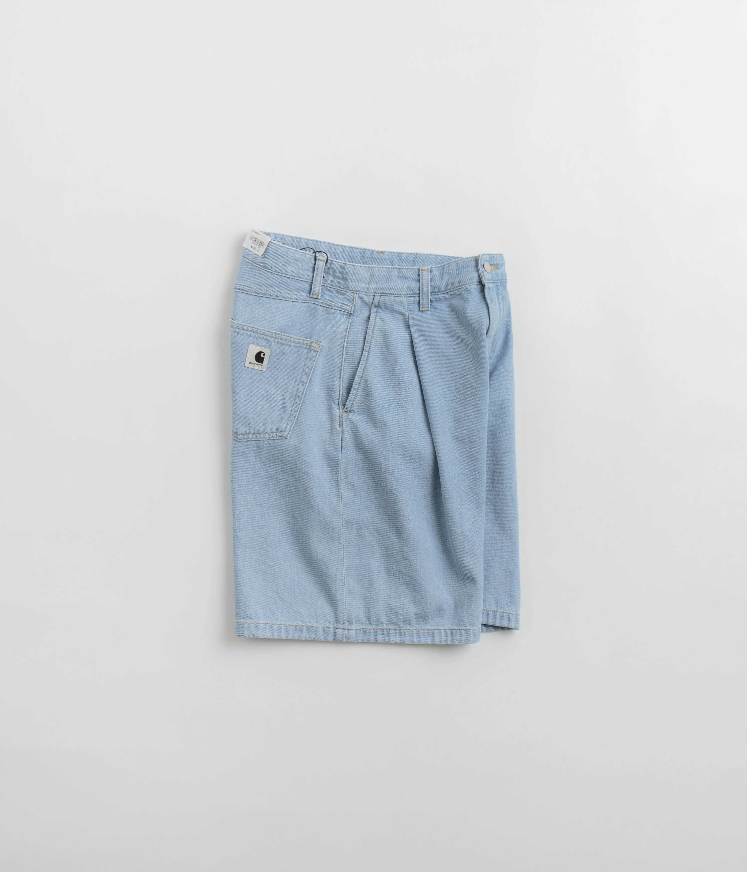 Carhartt Womens Alta Shorts - Stone Bleached Blue