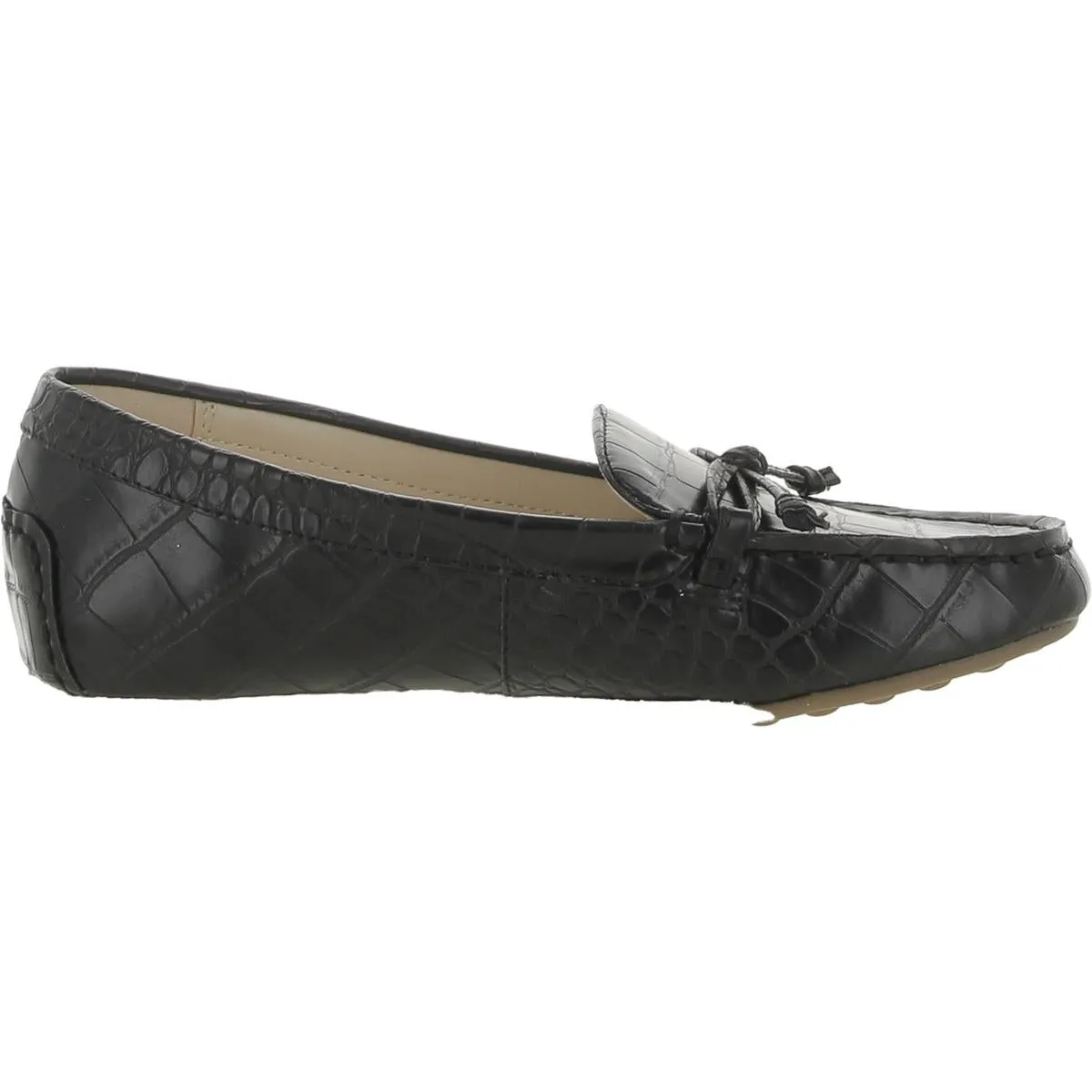 Charter Club Womens KATEE Faux Leather Moccasins Loafers