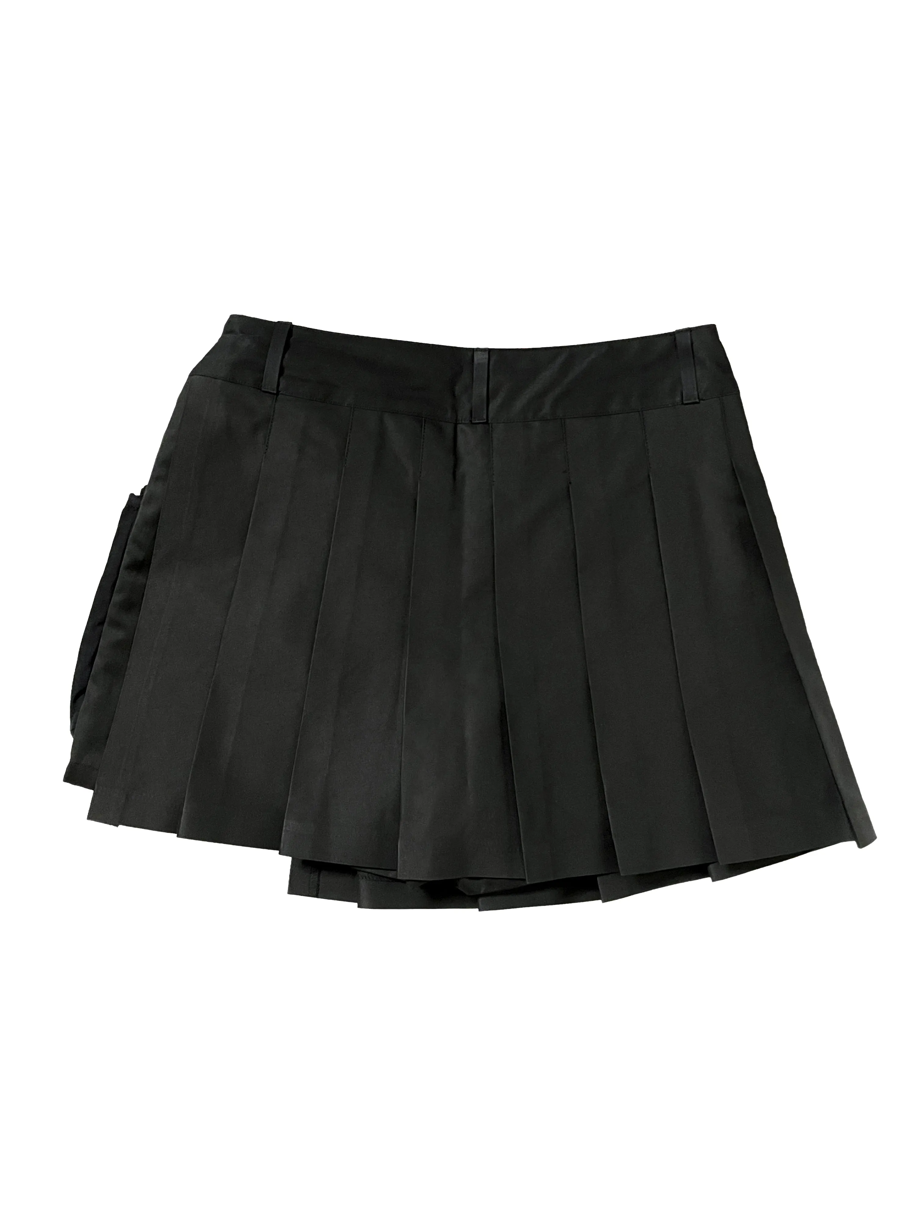 Corruption Arc Pleated Skirt (Inset Shorts) With Pouch