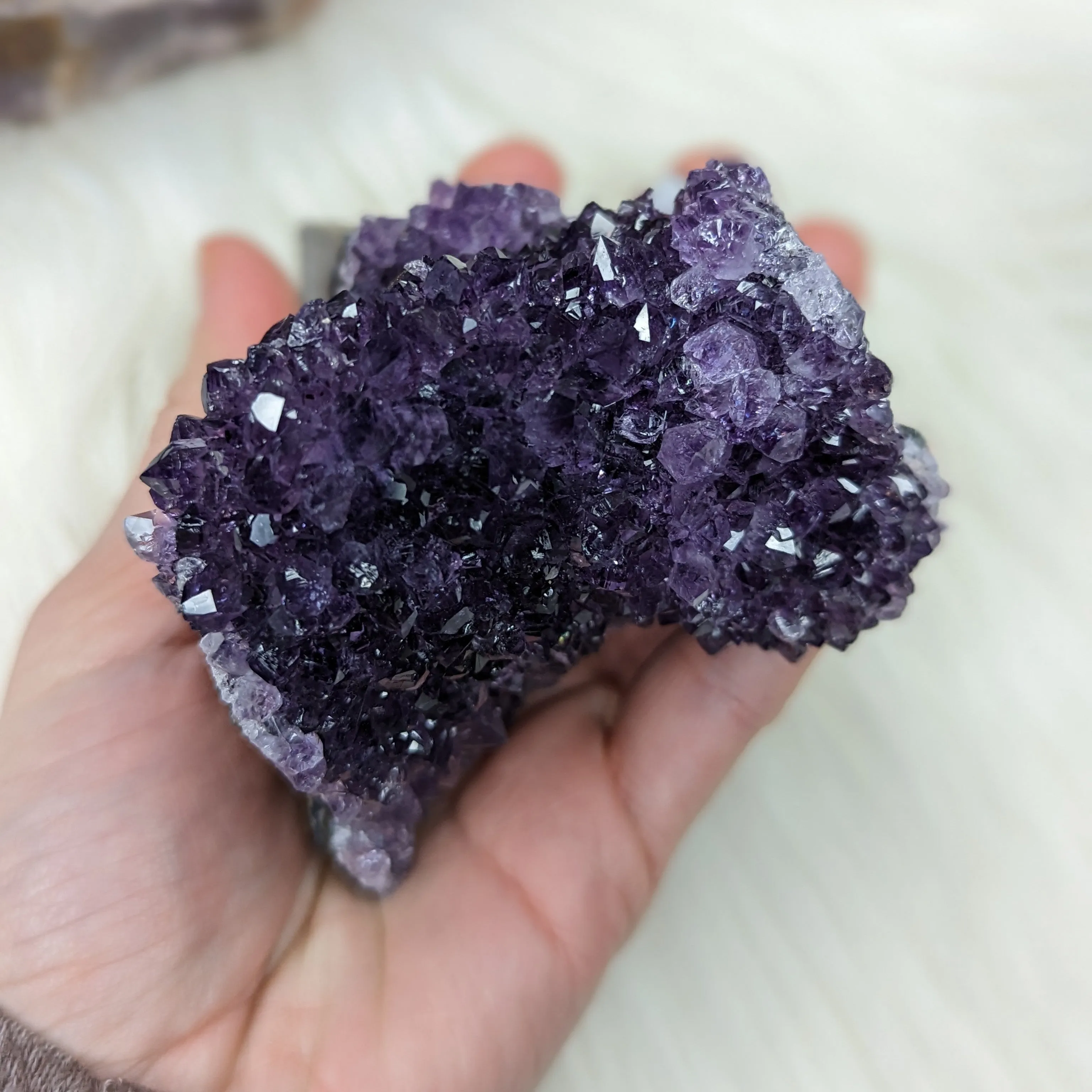 Dazzling Amethyst Cluster ~ Amazing Sparkle and Shimmer!