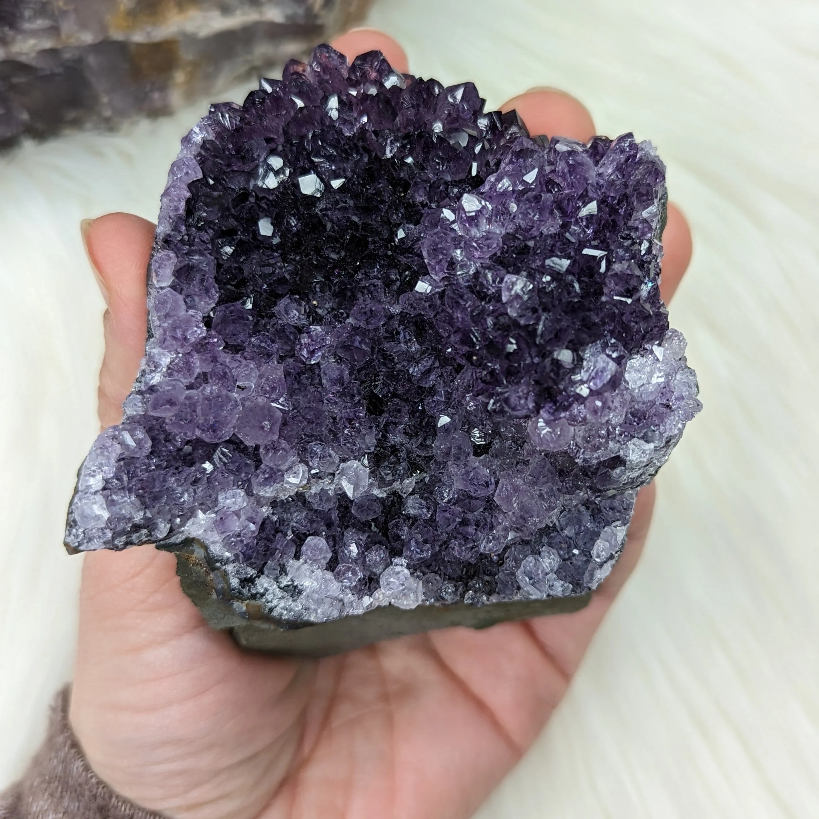 Dazzling Amethyst Cluster ~ Amazing Sparkle and Shimmer!