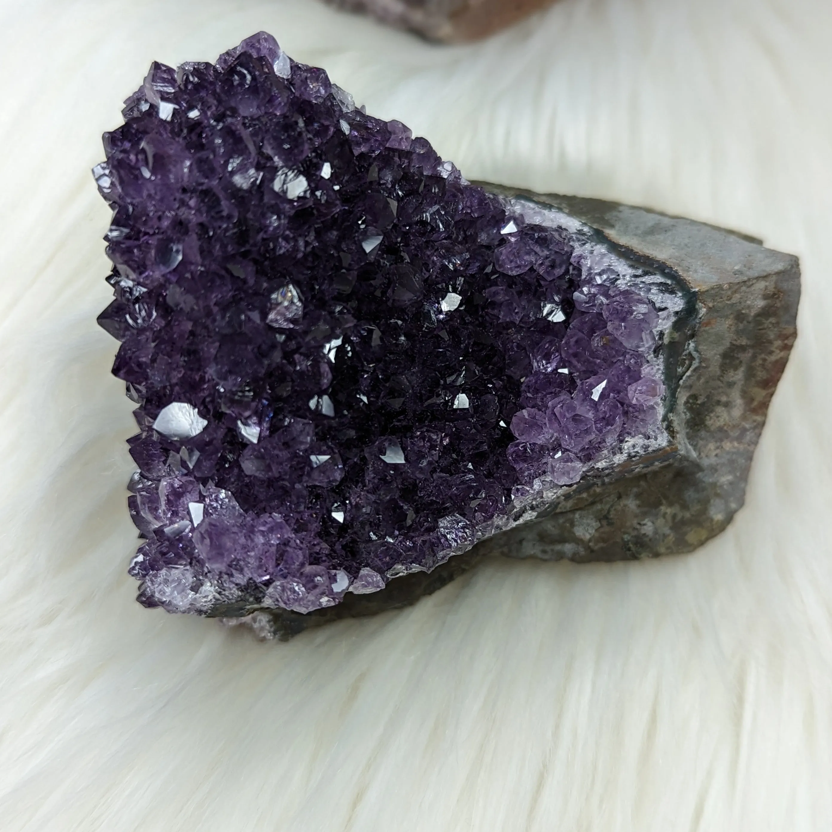 Dazzling Amethyst Cluster ~ Amazing Sparkle and Shimmer!