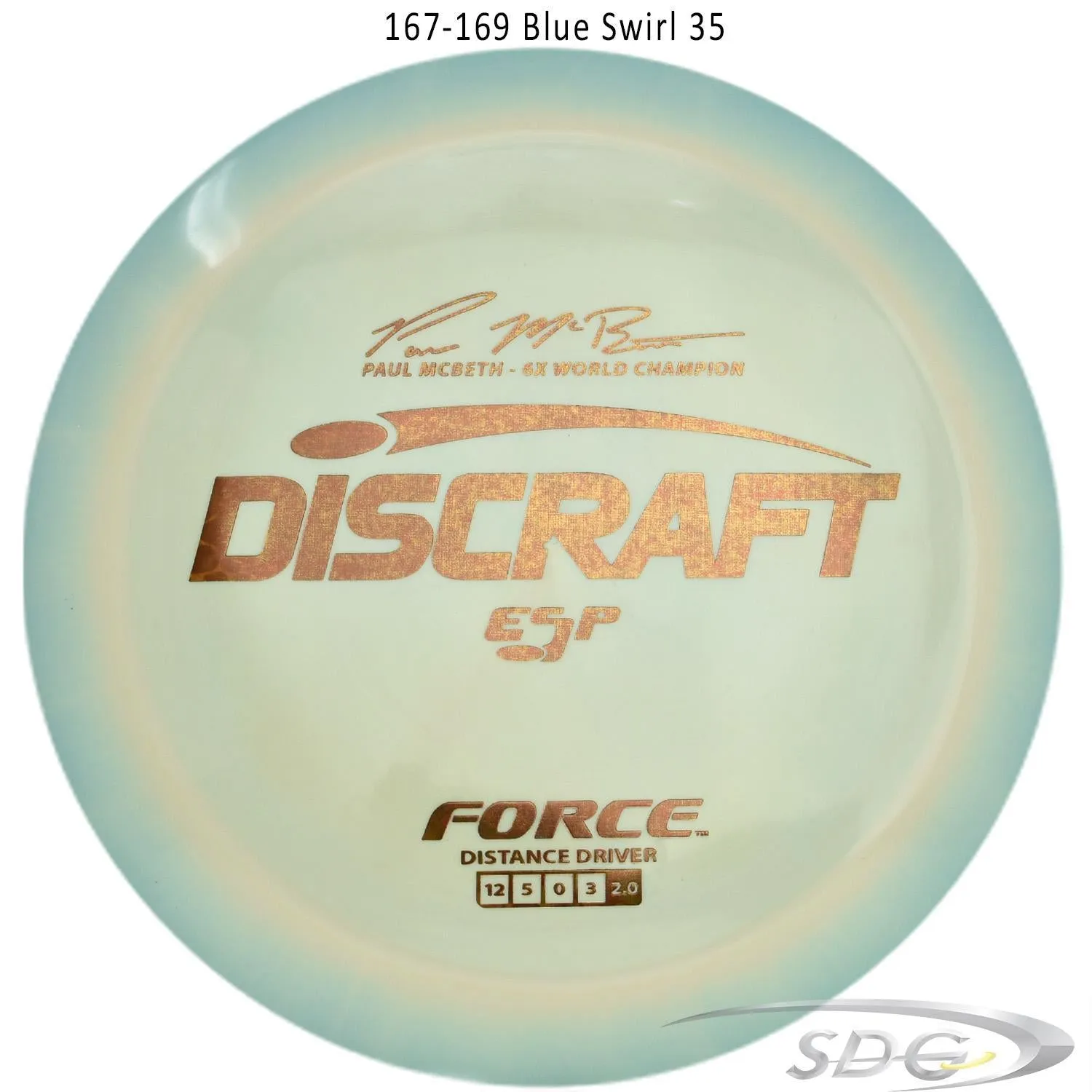 Discraft ESP Force 6X Paul McBeth Signature Disc Golf Distance Driver