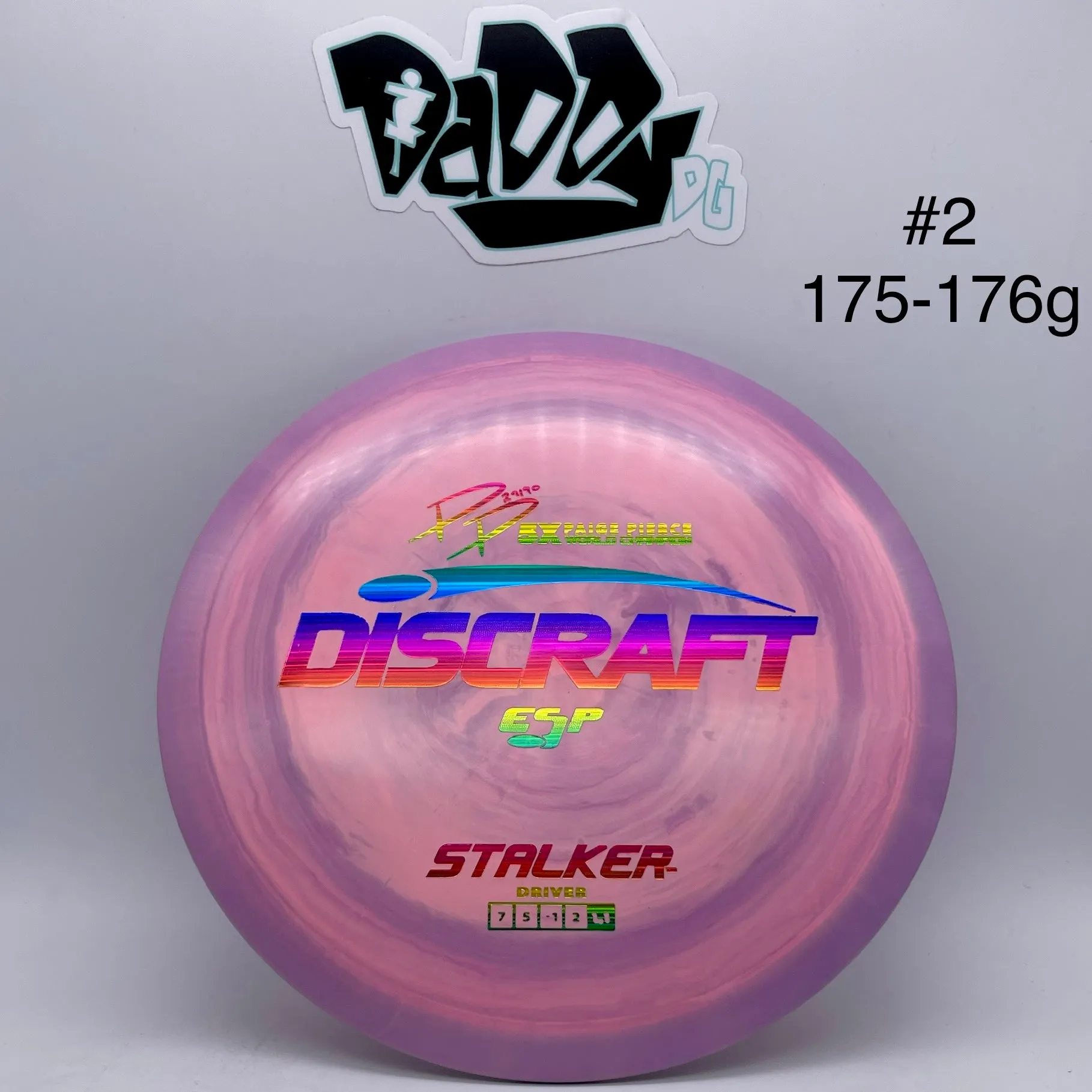 Discraft Paige Pierce 5X ESP Stalker Distance Driver