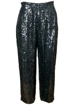 Donli Sequin Pant Forrest