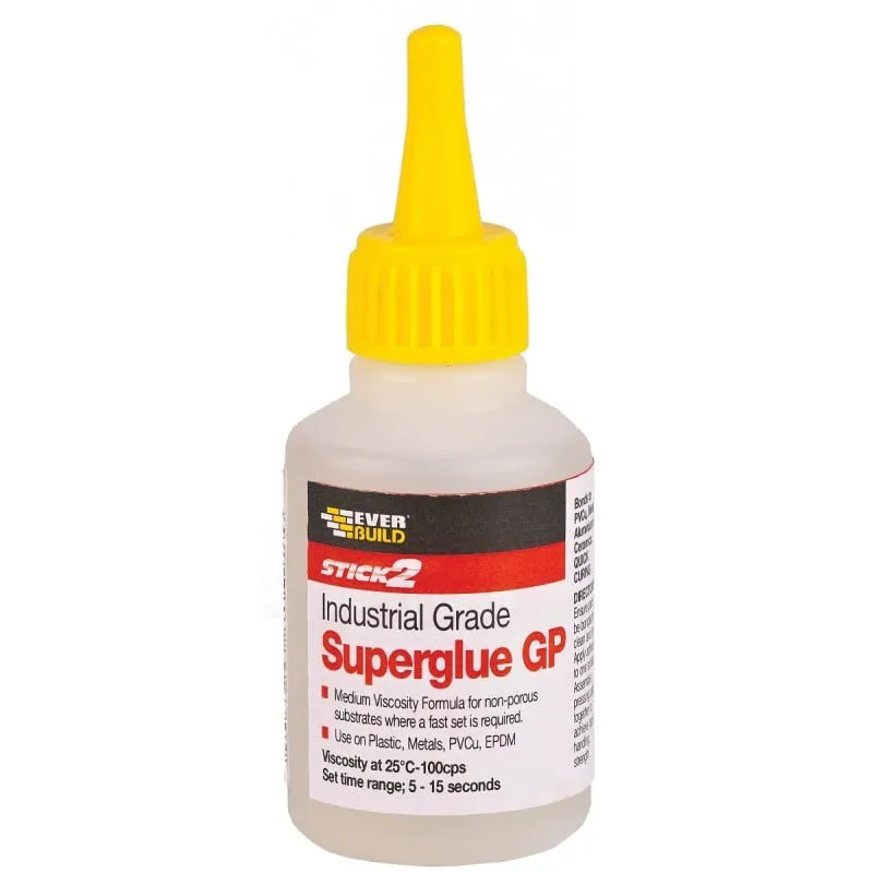 Everbuild Industrial Superglue GP