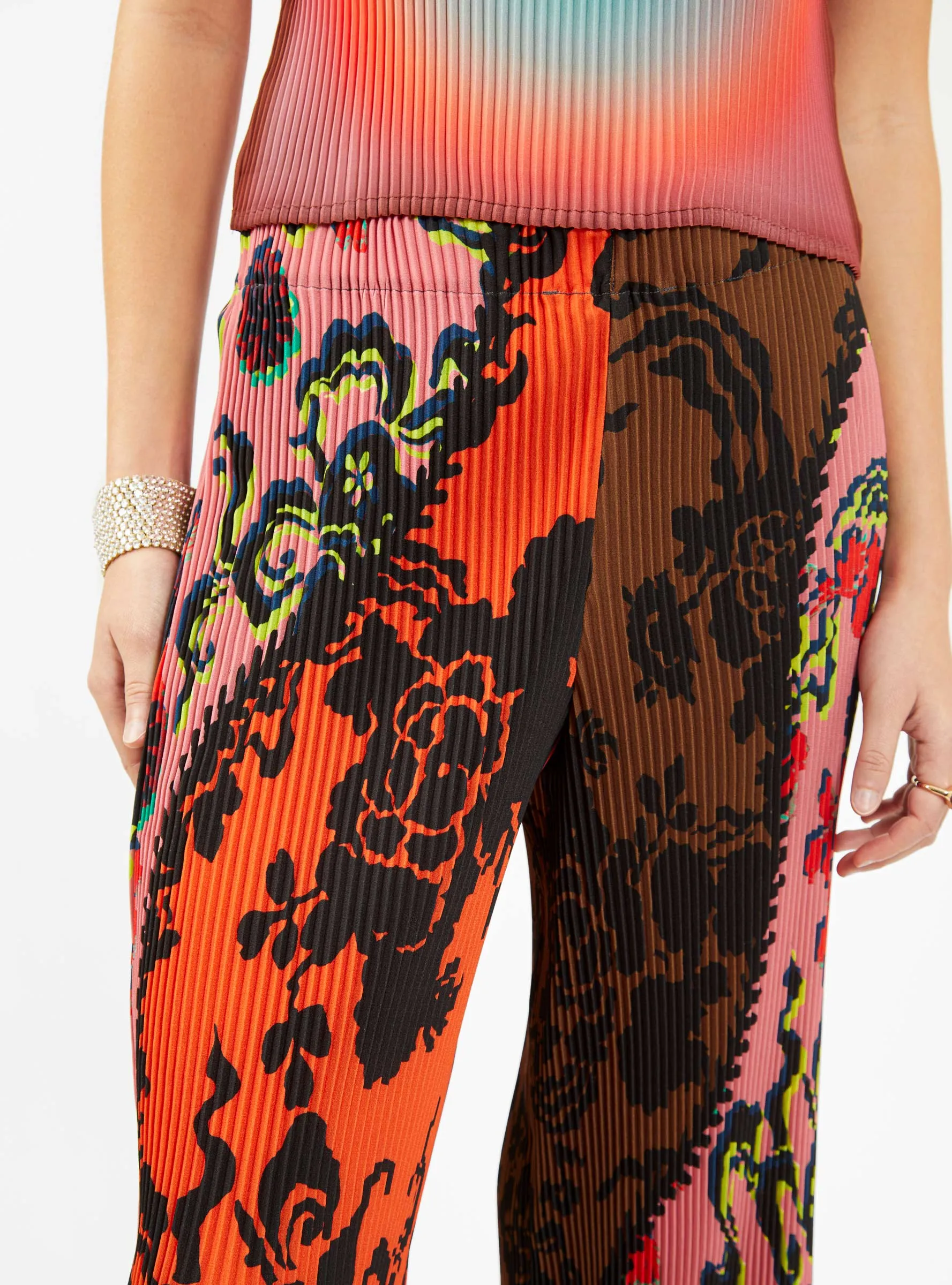 Jack Trousers Amelia Orange & Pink