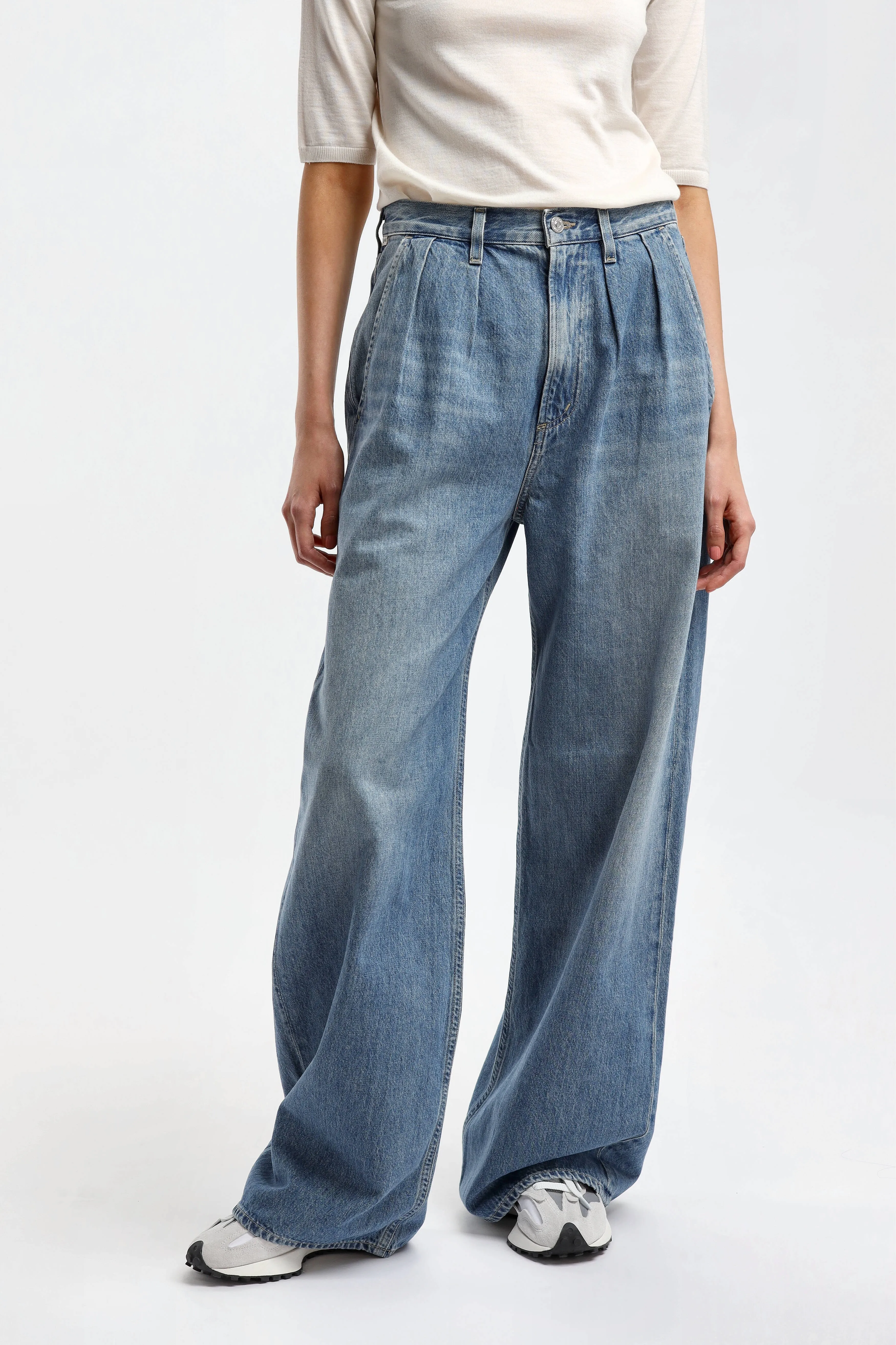 Jeans Maritzy Pleated in Mojo