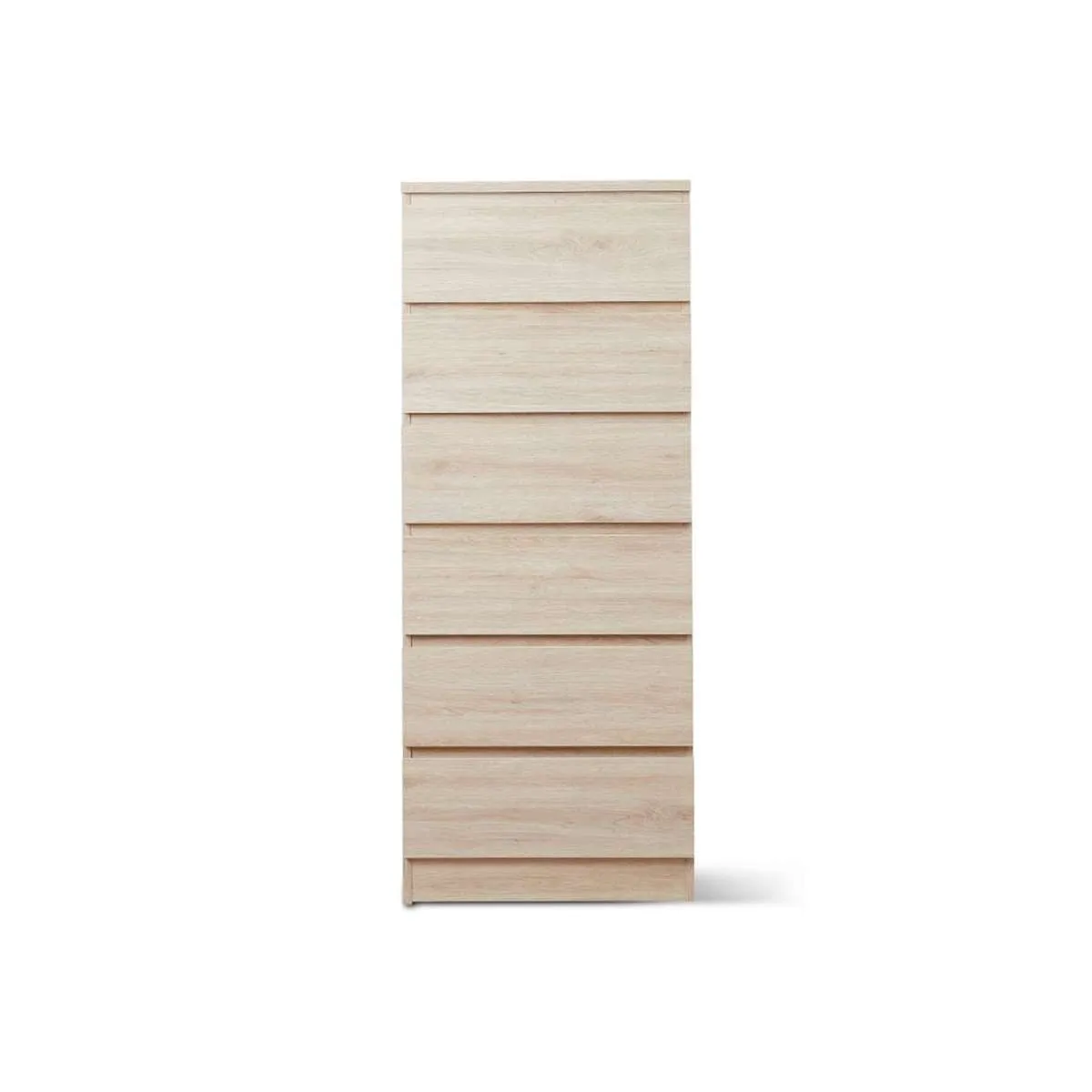 Jolt Six Drawer - Slim - Natural