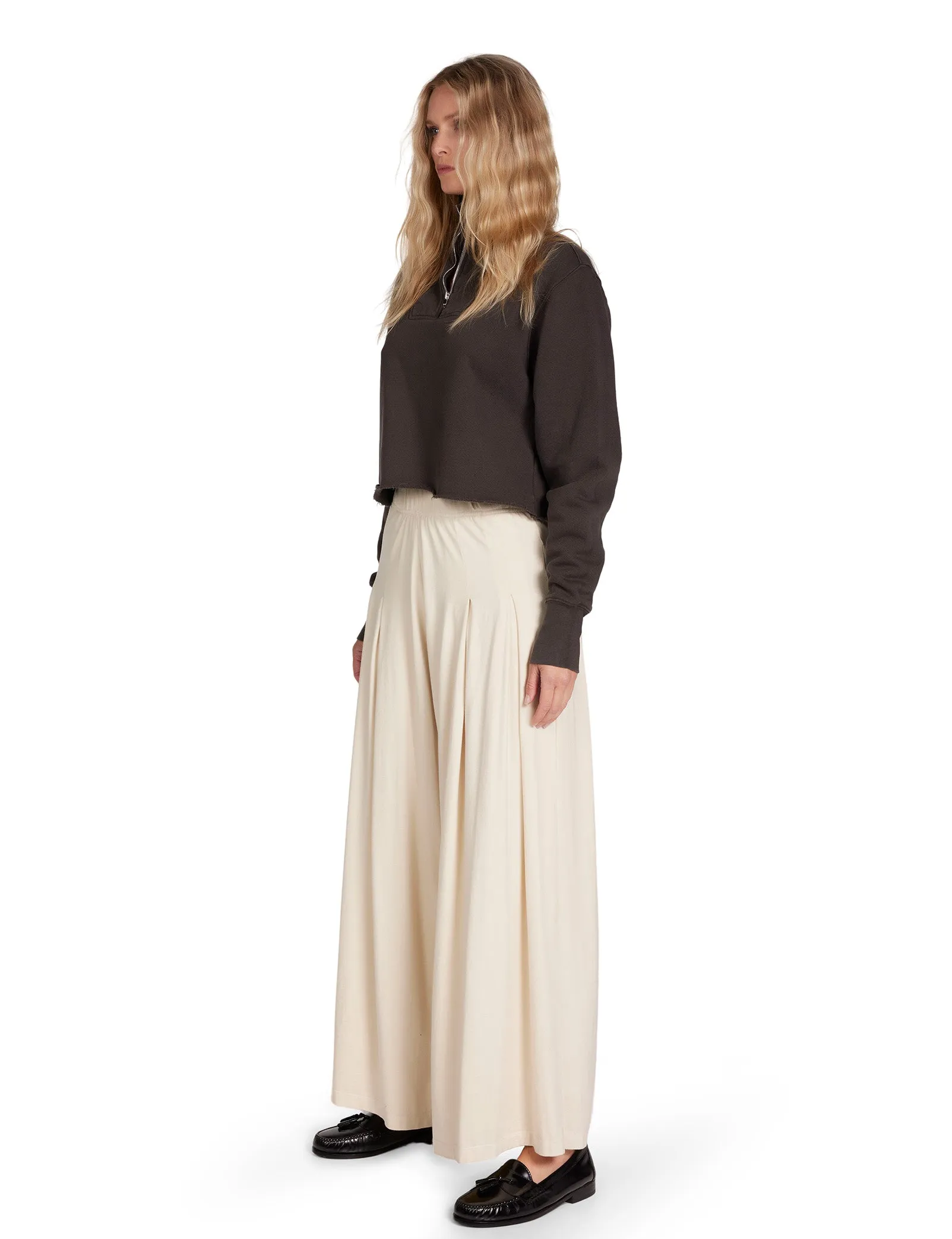 Julia Pleated Palazzo Pant