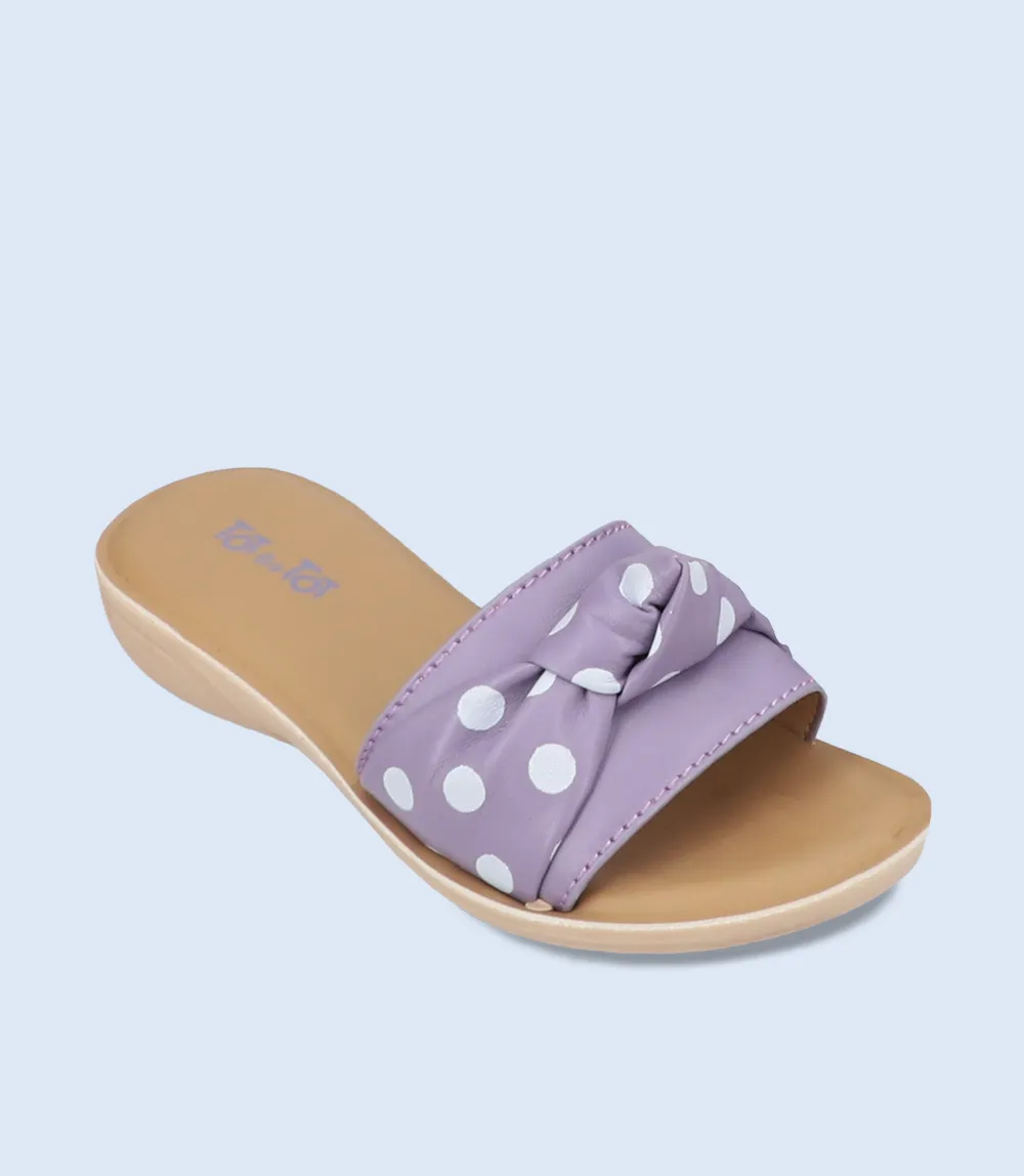 KG0132-PURPLE-Girl Slippers