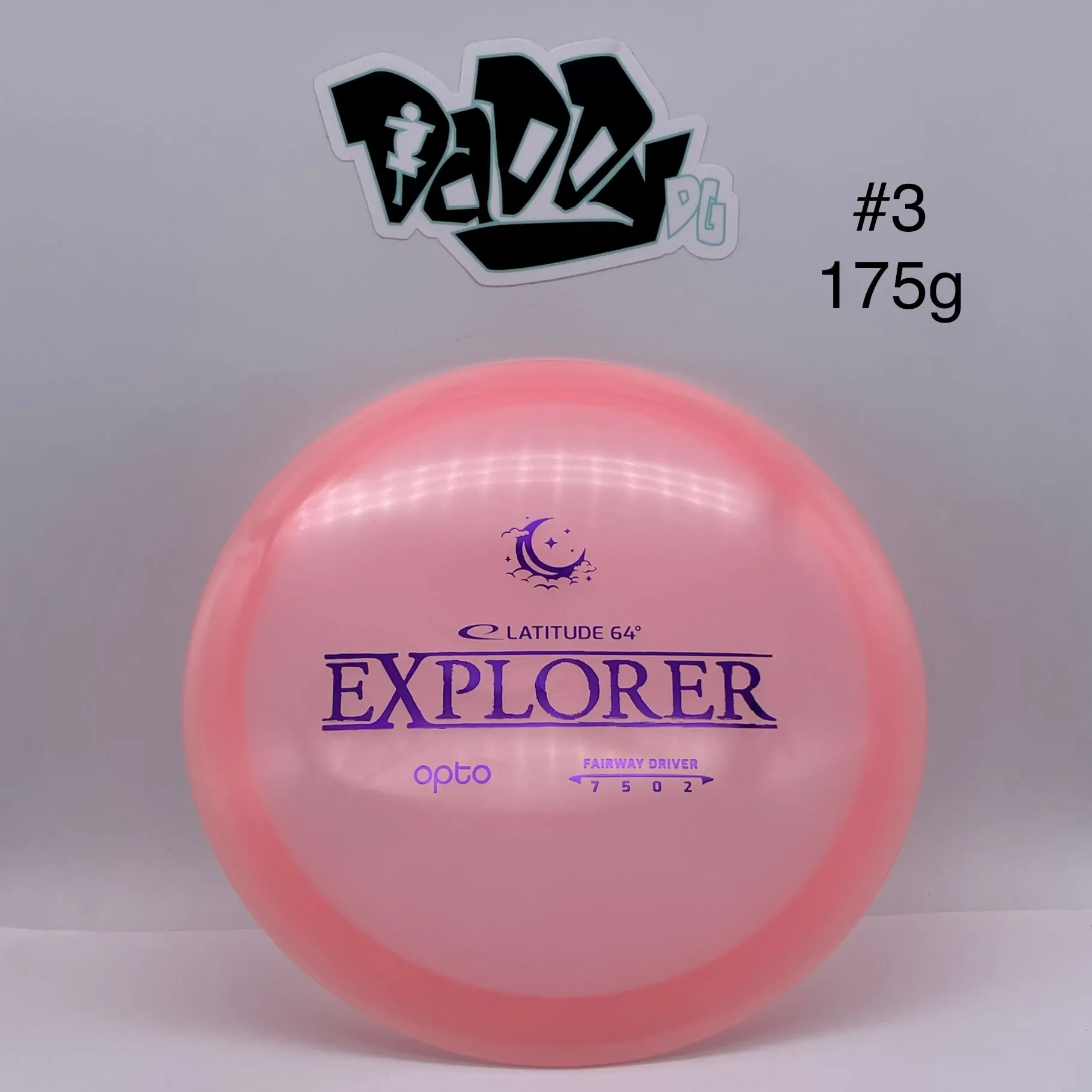 Latitude 64 Opto Moonshine Glow Explorer Fairway Driver