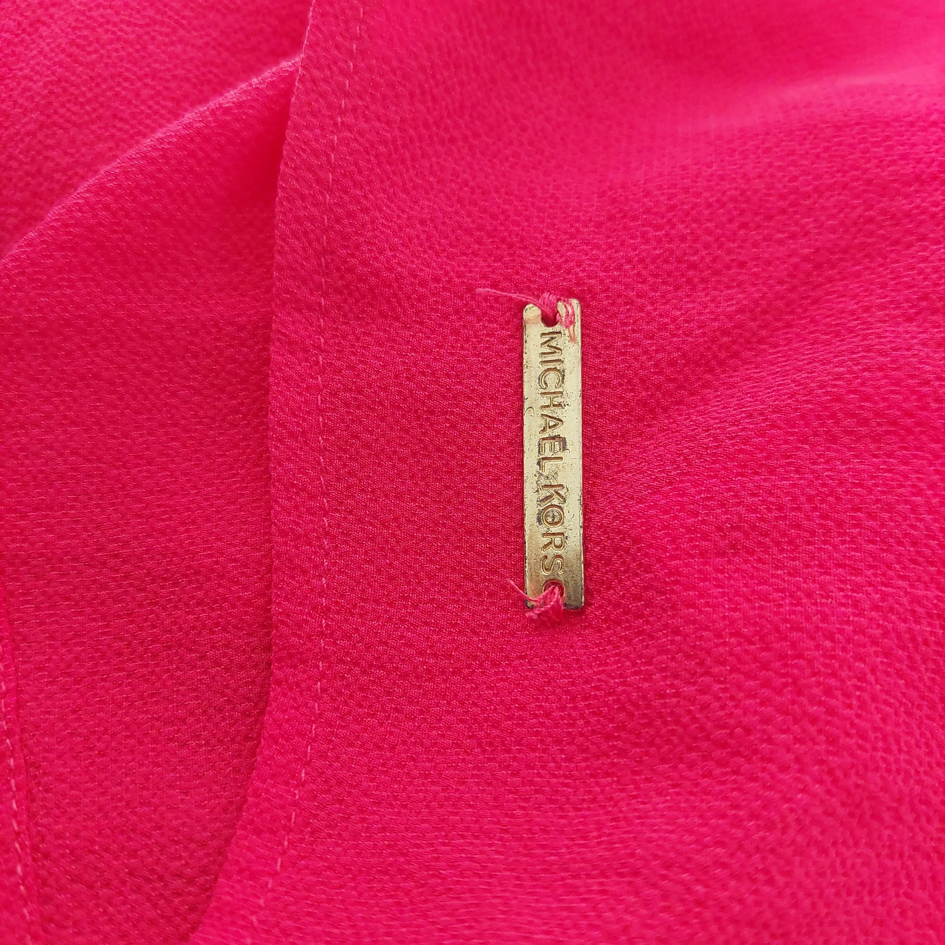 Michael Kors Pink Knot-sleeves Blouse | Brand New |