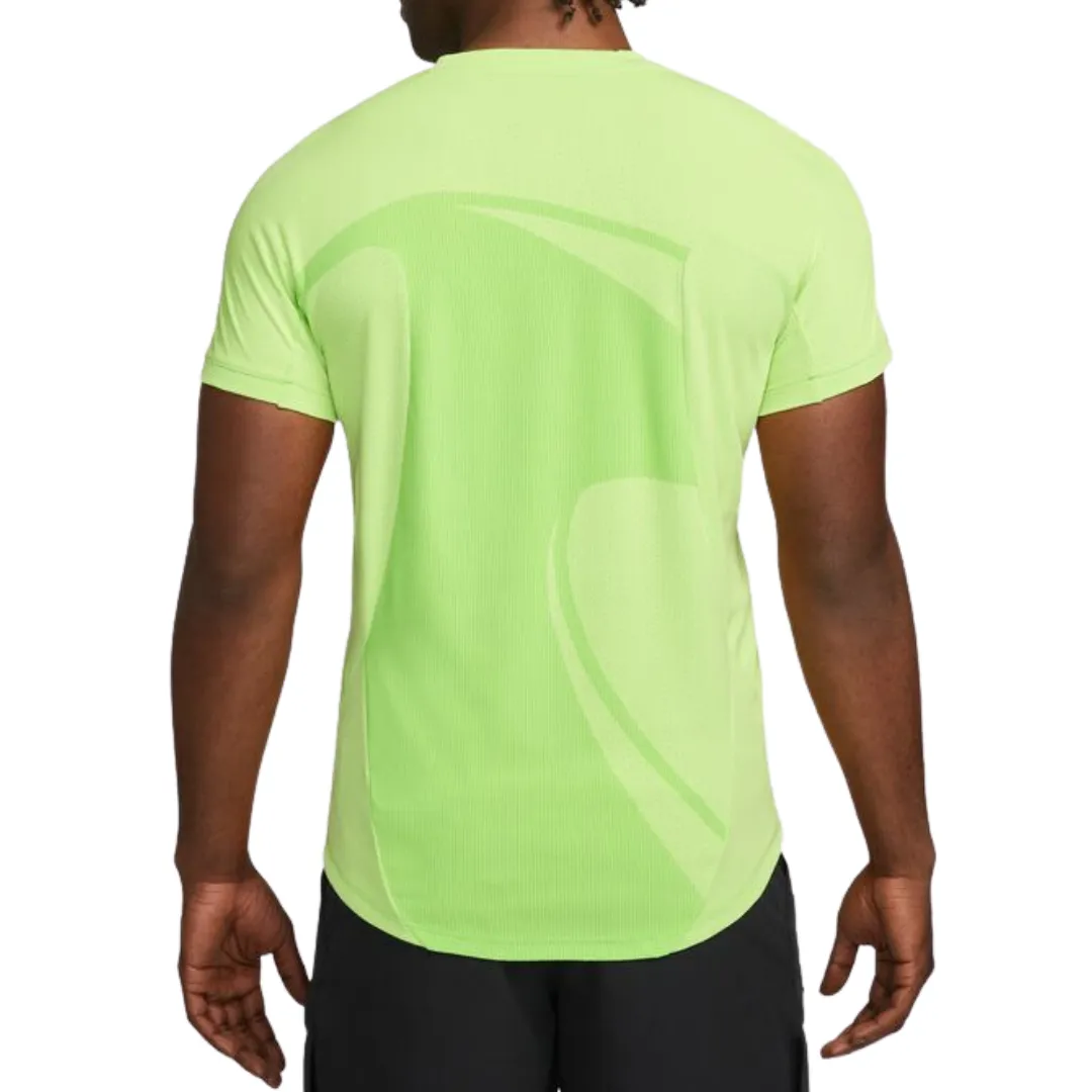 Nike Rafa Men's Dri-FIT ADV Short-Sleeve Tennis Top - Green