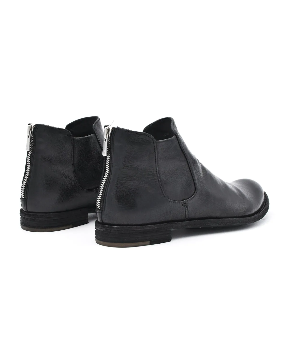 Officine Creative Lexicon Low Black Ankle Boot