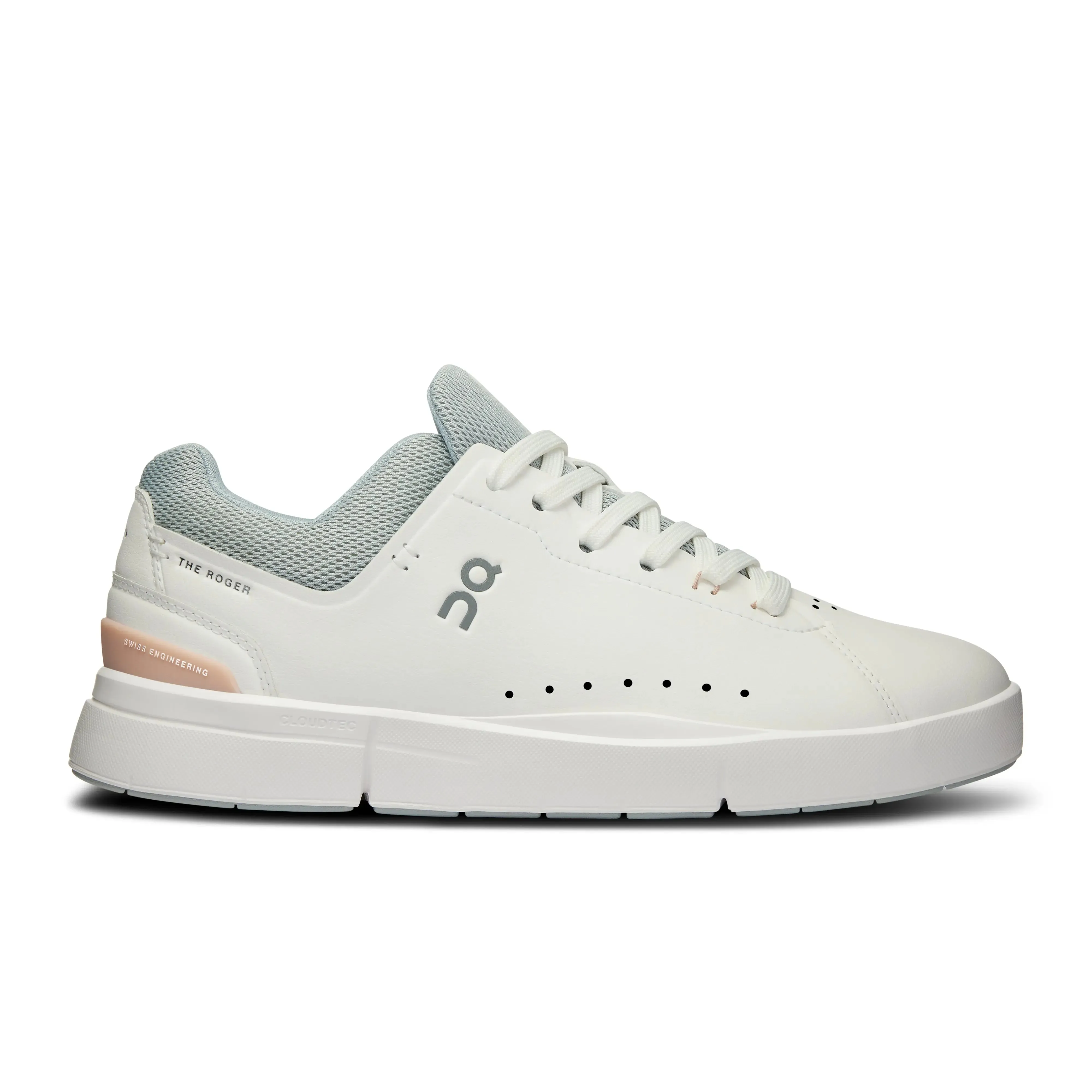 On Women's The Roger Advantage 2 White Rosehip