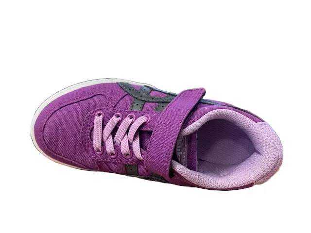 Onitsuka Tiger girl's canvas sneakers shoe Aaron C5A1N 3416 purple dark gray