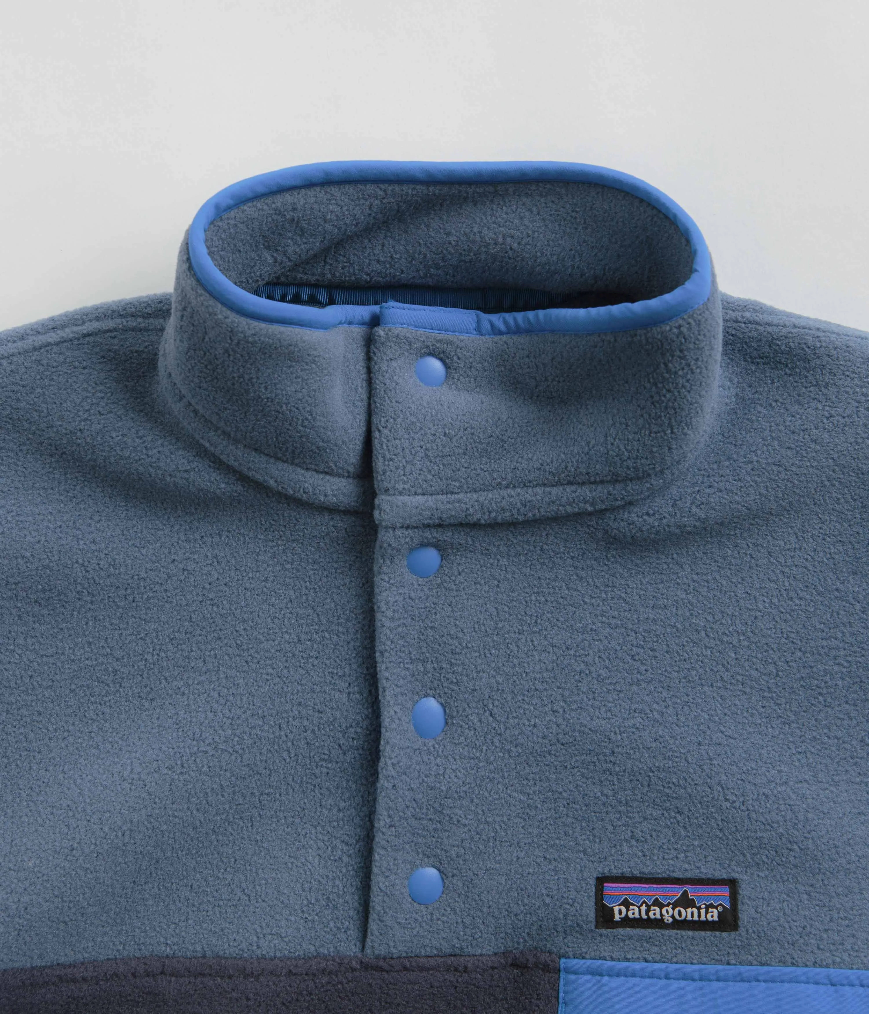 Patagonia Lightweight Synchilla Snap-T Fleece - Smolder Blue