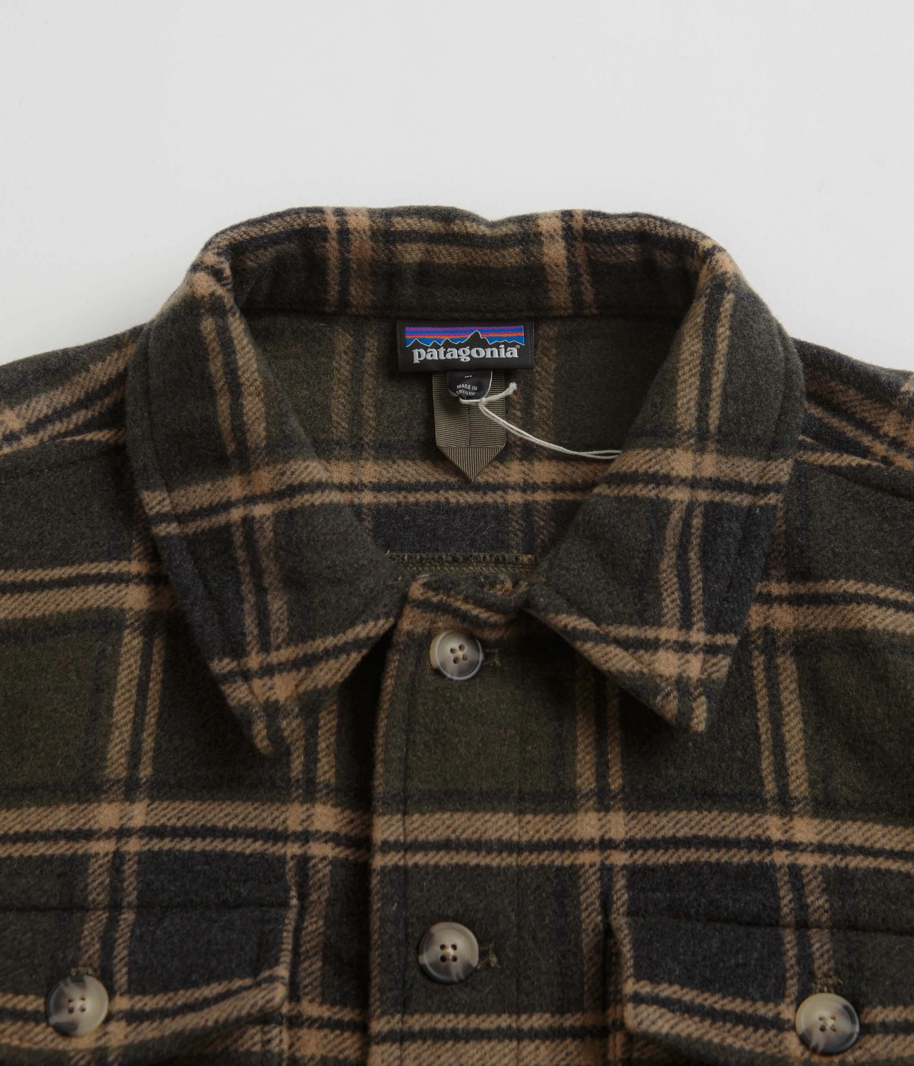 Patagonia Melton Wool Trucker Jacket - Hope: Basin Green