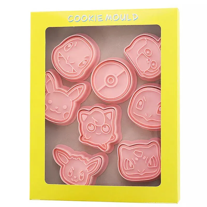 Pokemon Face Cutter & Stamp Set