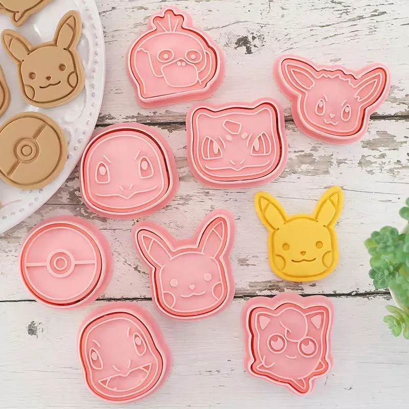 Pokemon Face Cutter & Stamp Set