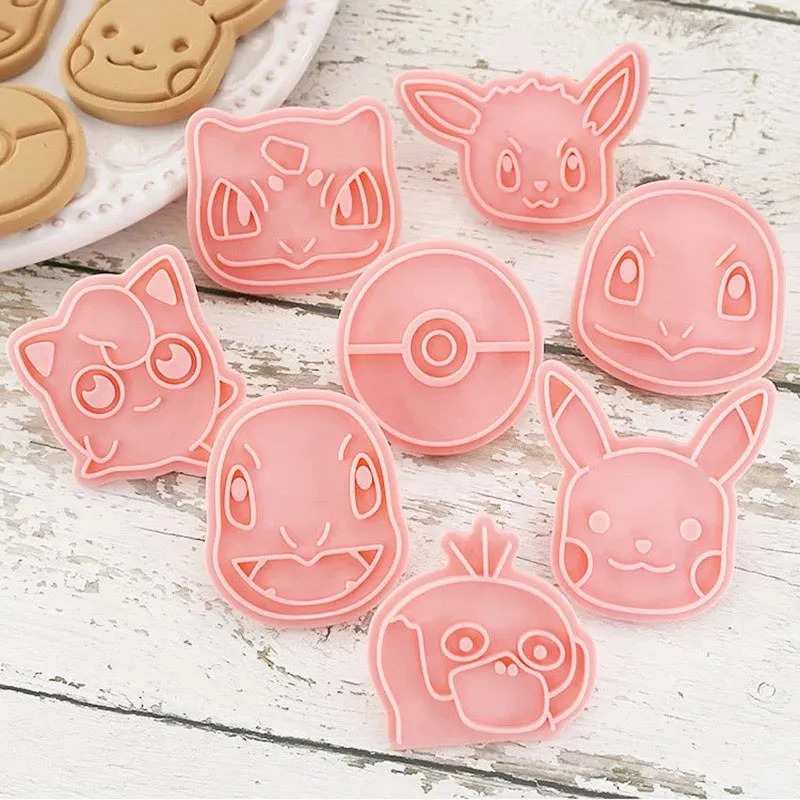 Pokemon Face Cutter & Stamp Set