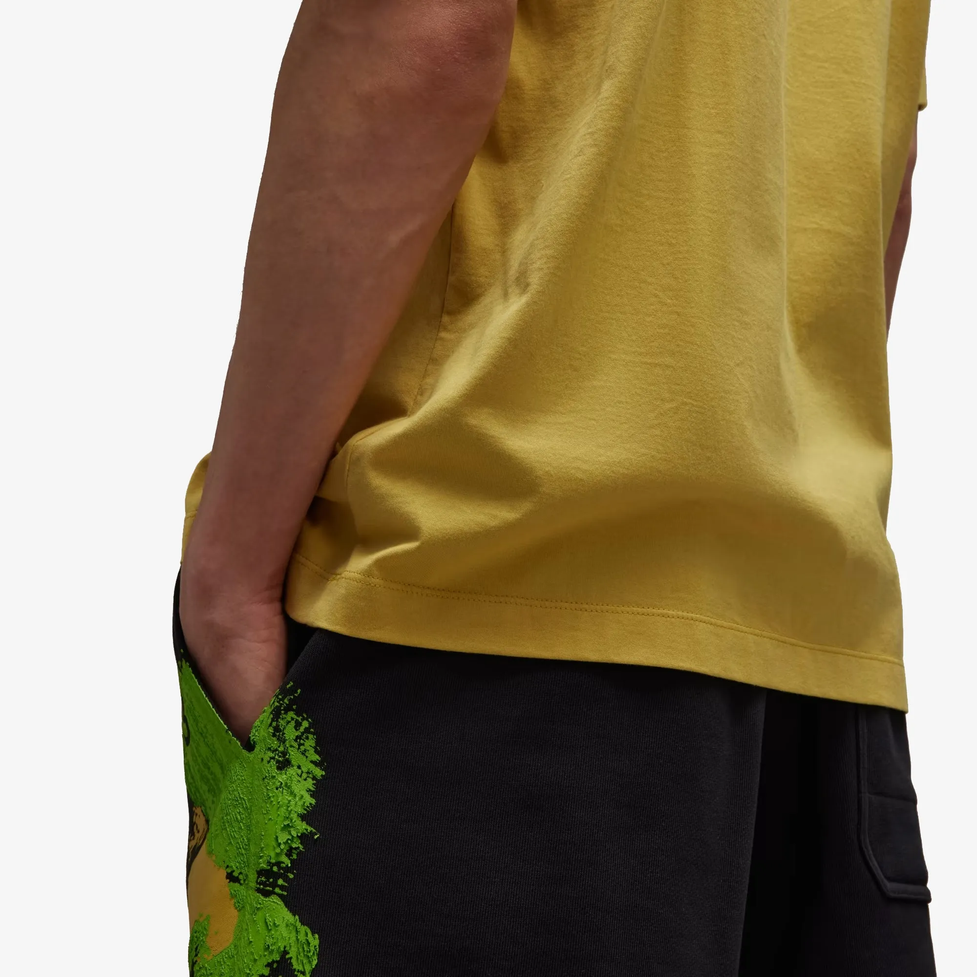 RELAXED SHORT SLEEVE TEE 'BLANCH YELLOW'