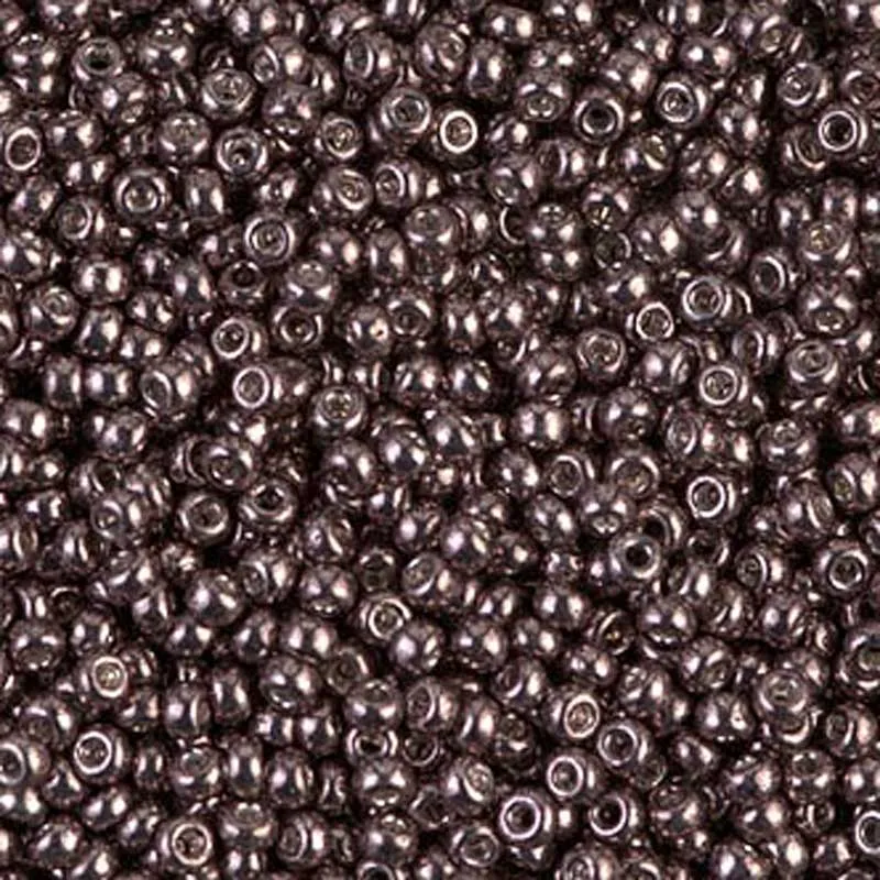 Seed Beads-11/0 Round-1088 Galvanized Smoky Mauve-Miyuki-16 Grams