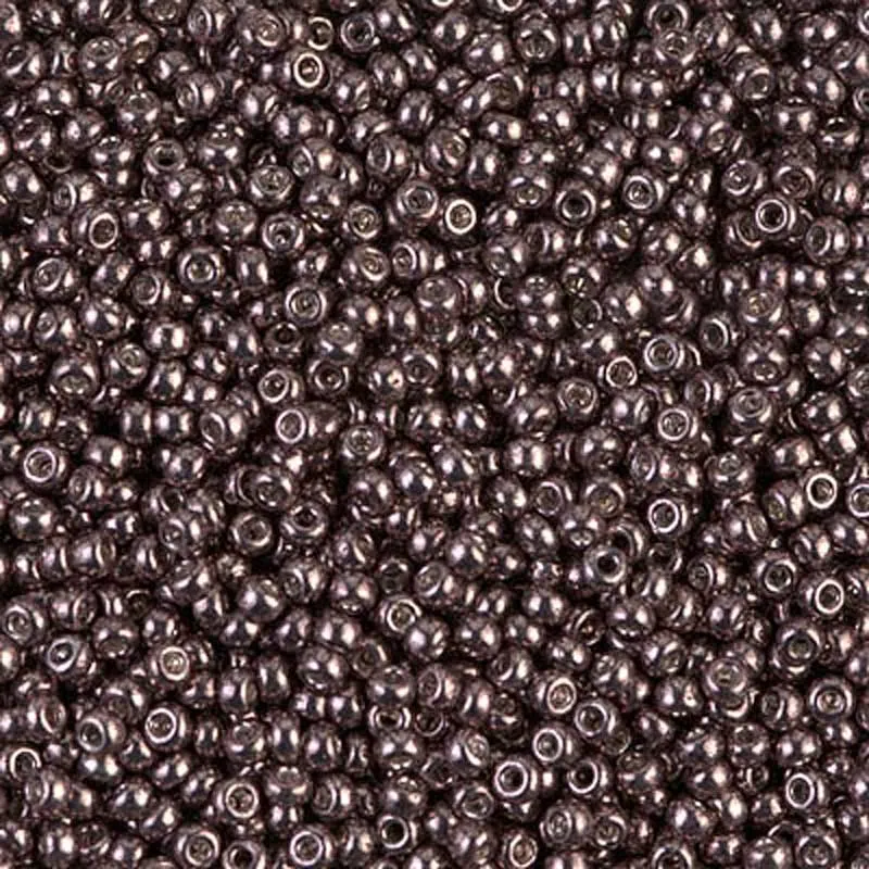 Seed Beads-11/0 Round-1088 Galvanized Smoky Mauve-Miyuki-16 Grams