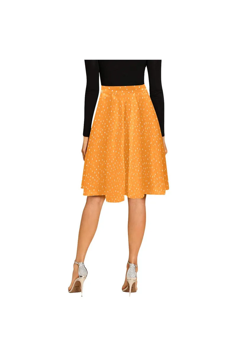 sunflower seed  Melete Pleated Midi Skirt